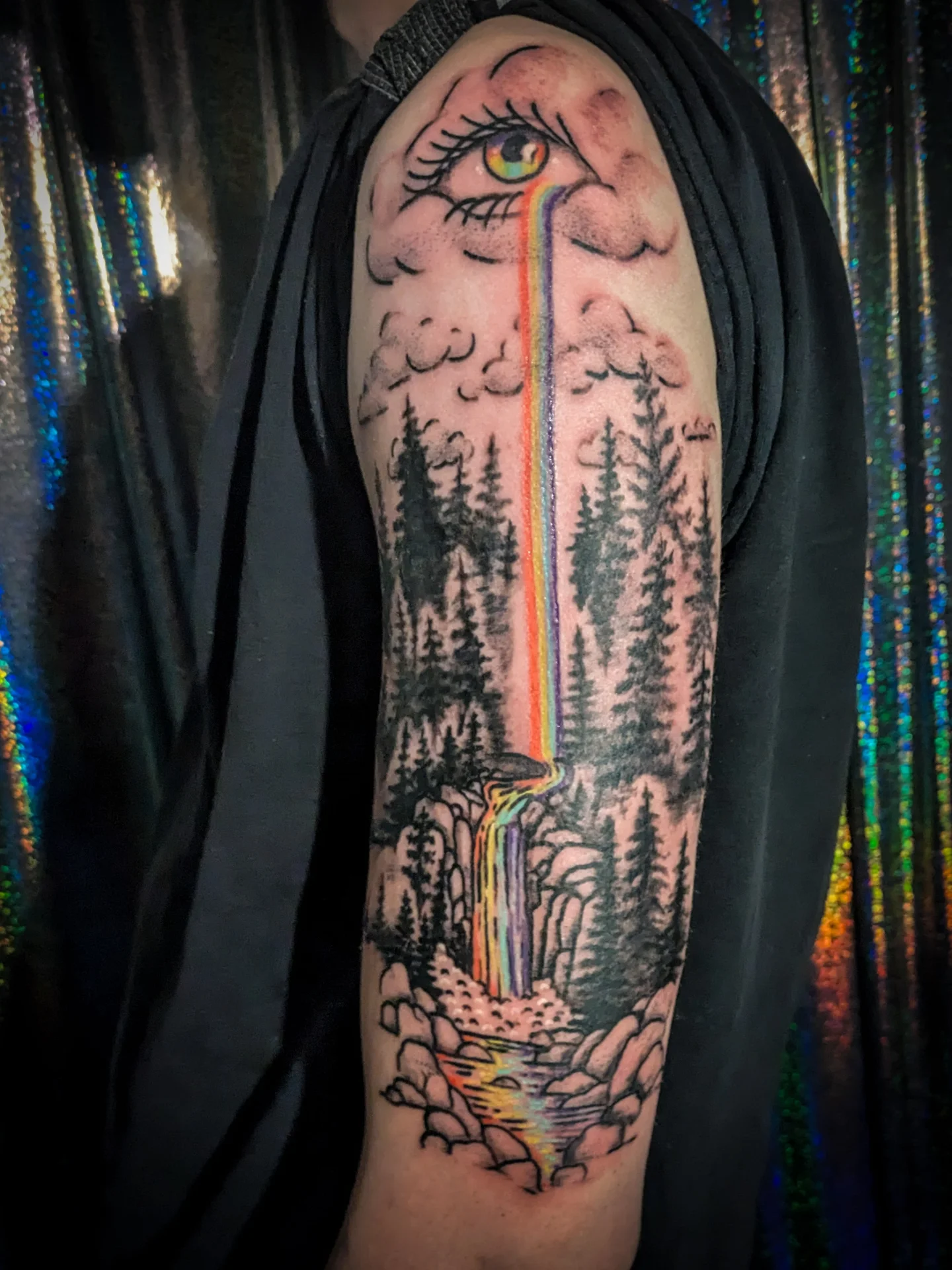Tattoo by @scarygilvarrytattoo — realism, dotwork