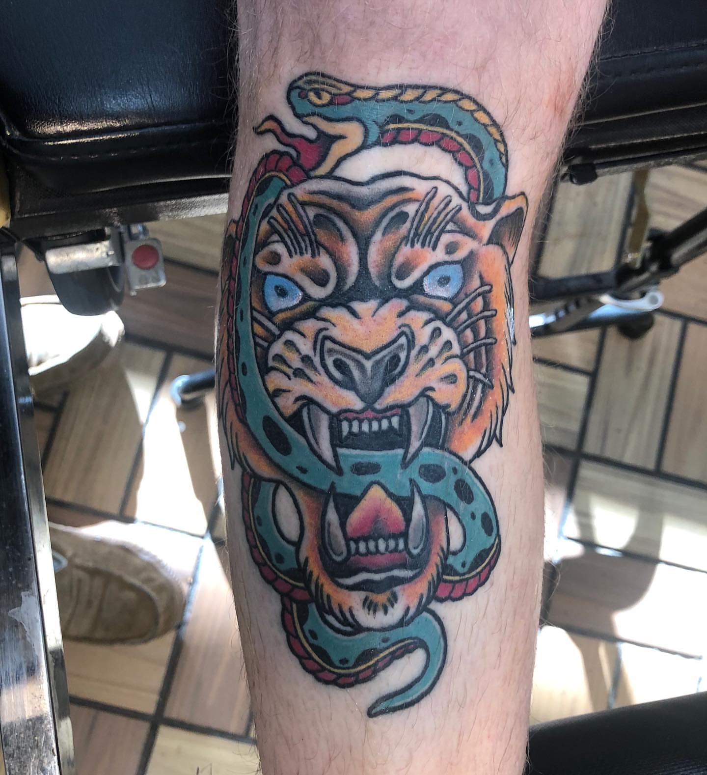 Tattoo by @nathanleib — american_traditional
