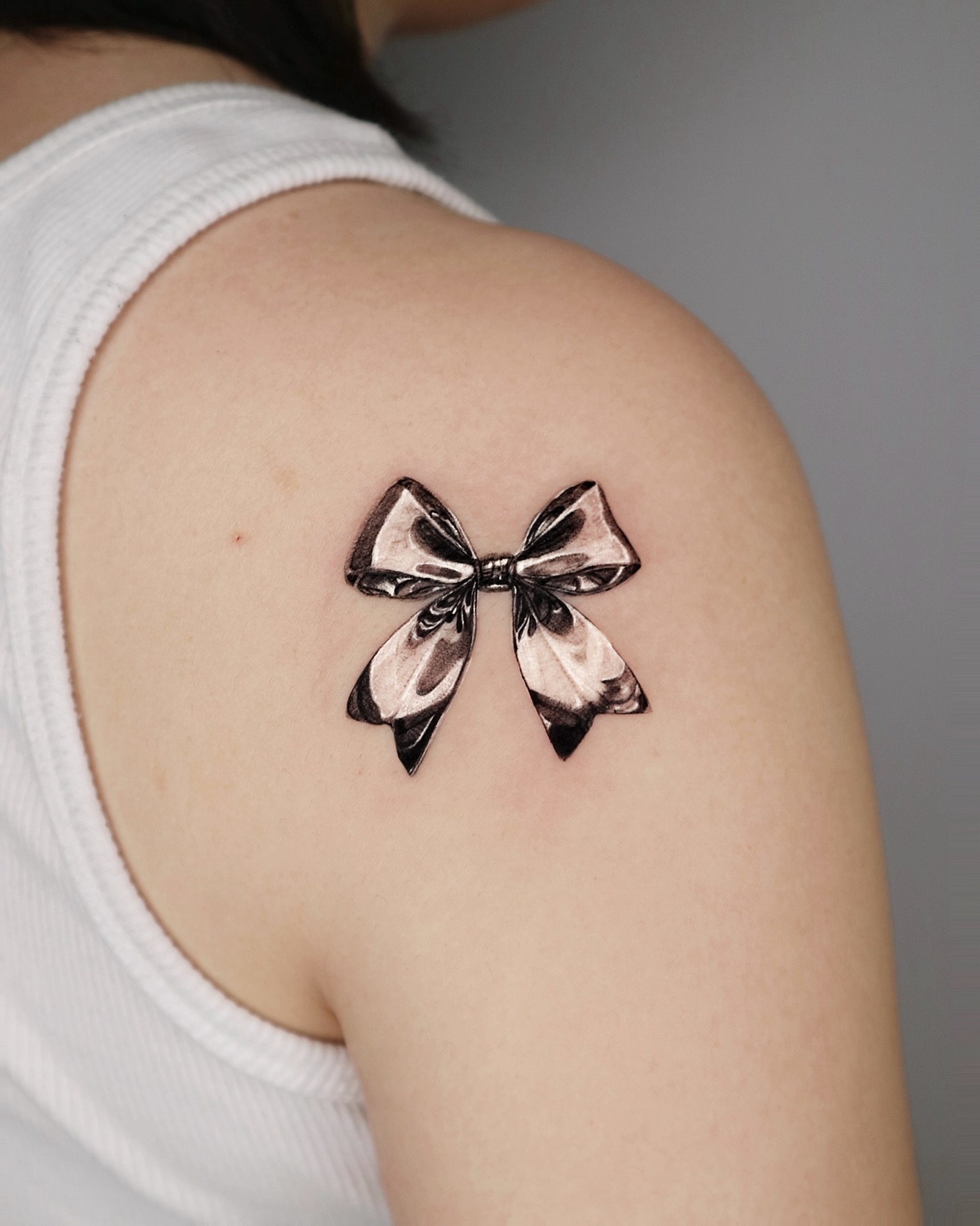 Tattoo by @greeni_tattoo — black_and_grey