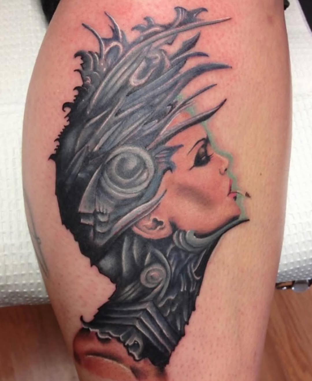 Tattoo by @tattoosbystelios — realism, black_and_grey