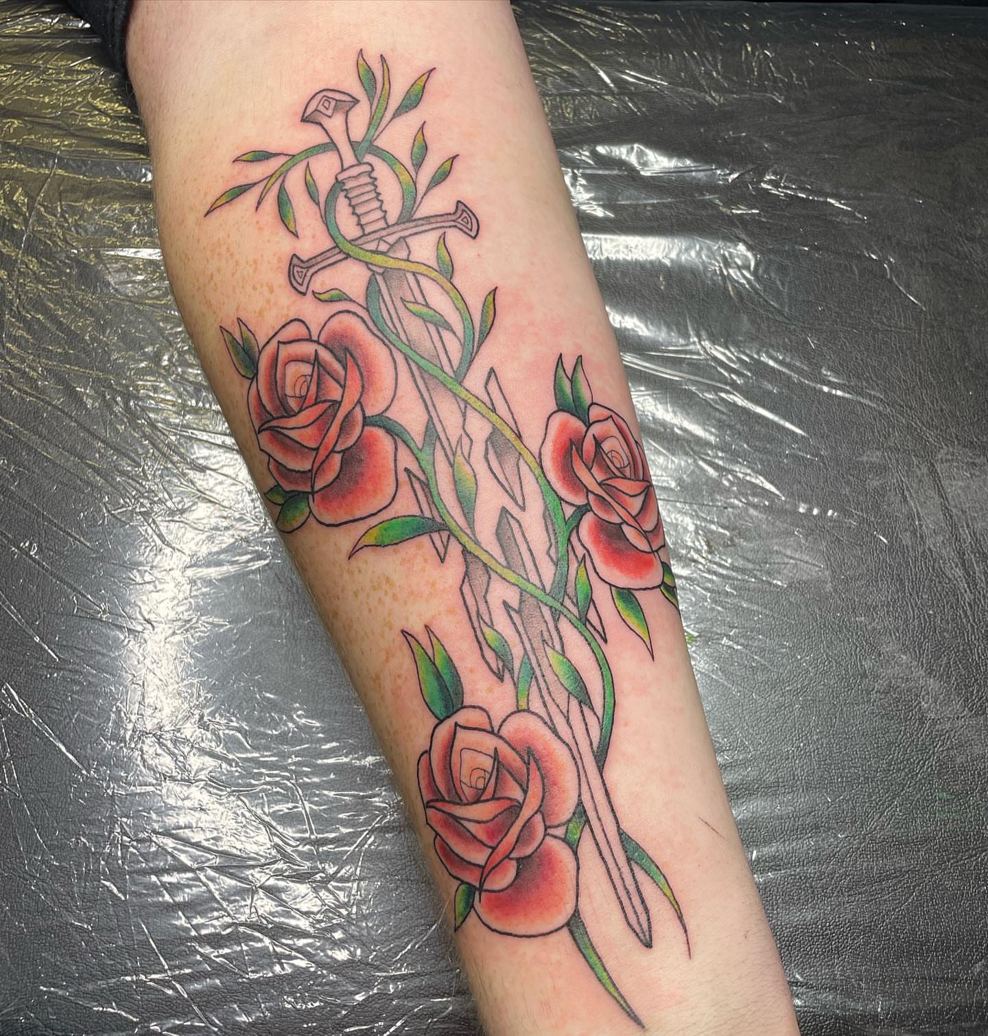 Tattoo by @zetersenn_ink — american_traditional, realism