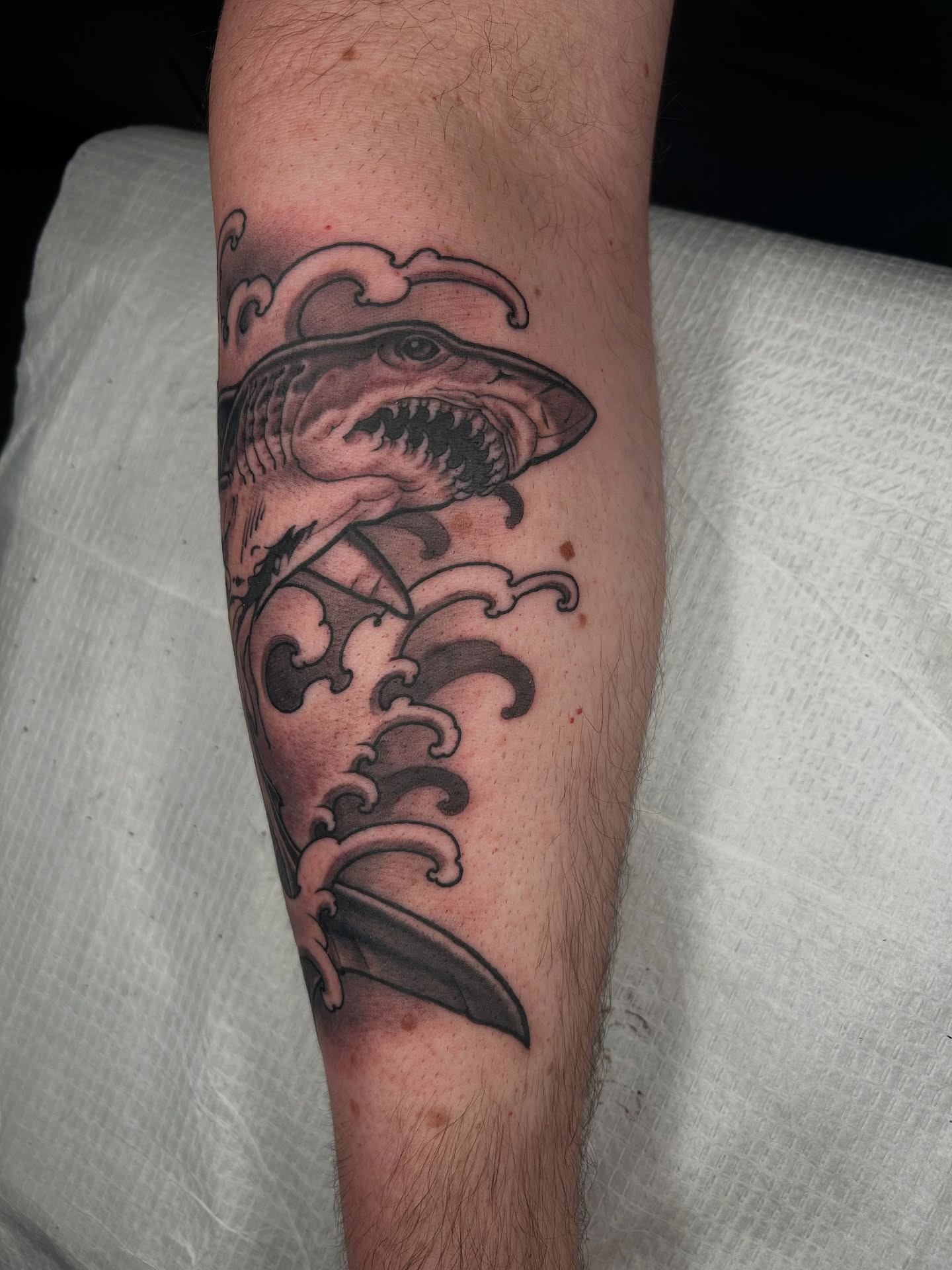 Tattoo by @timderosetattoos — american_traditional, black_and_grey
