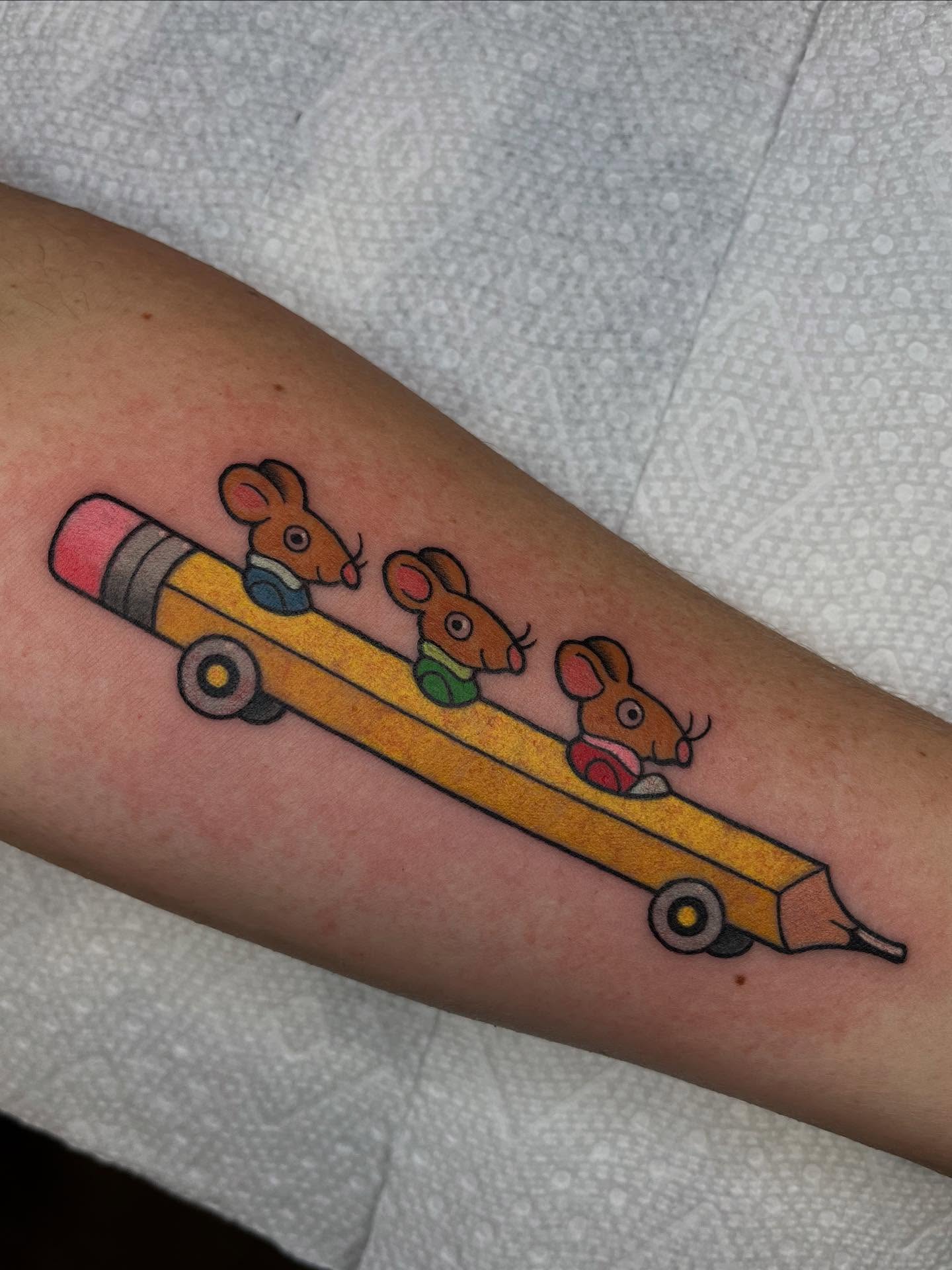 Tattoo by @stabbybrooks — illustrative