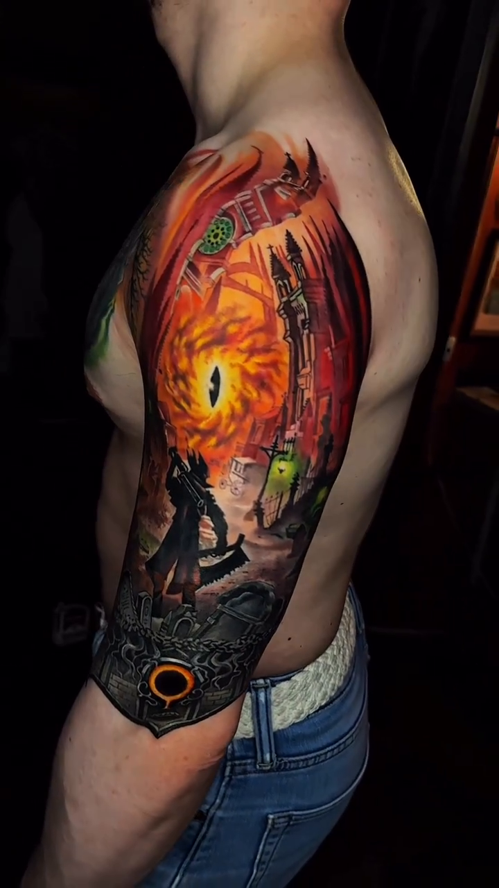 Tattoo by @lisa_tattooer — realism, dark_realism