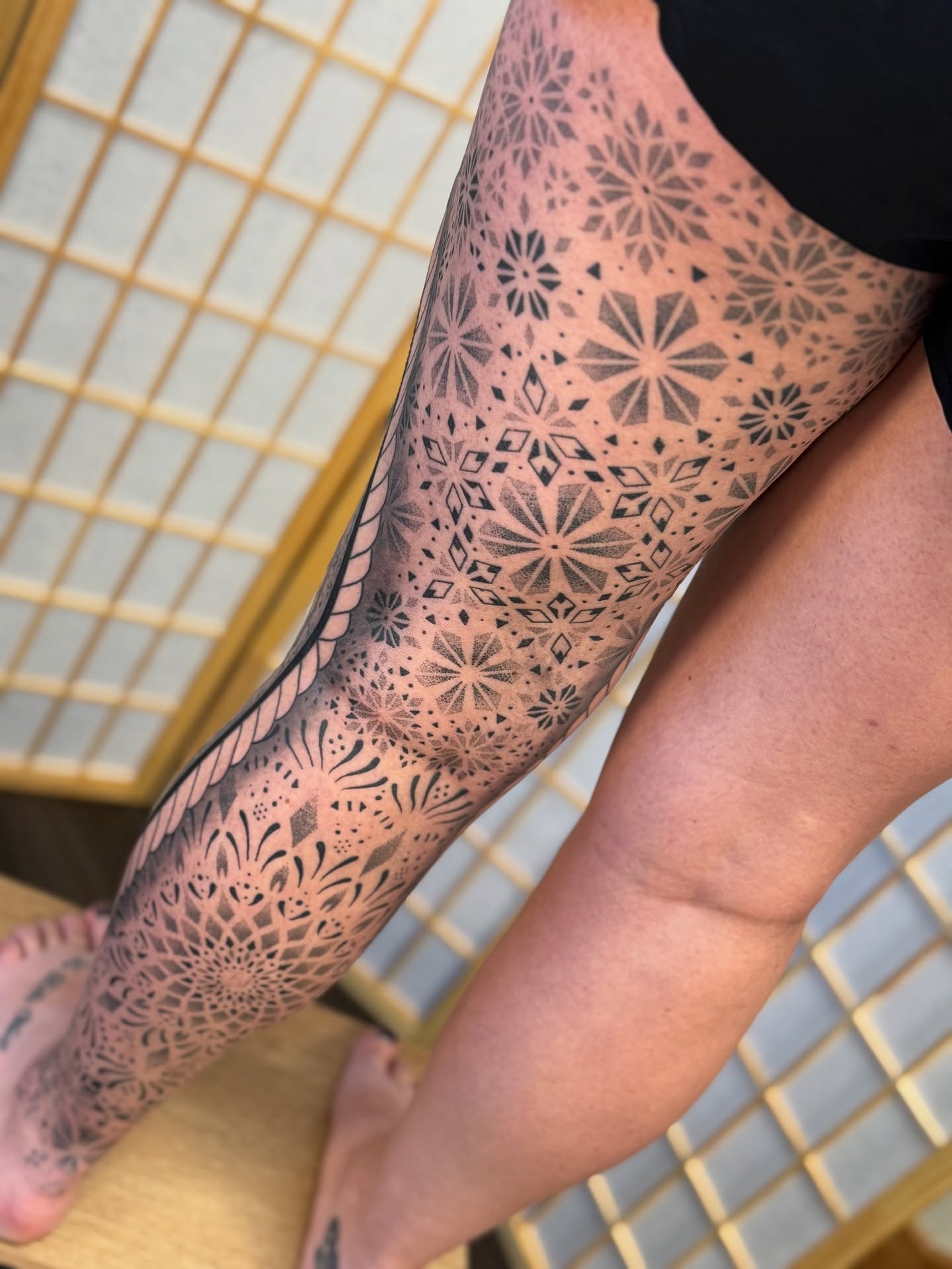 Tattoo by @lucidinceptions — geometric