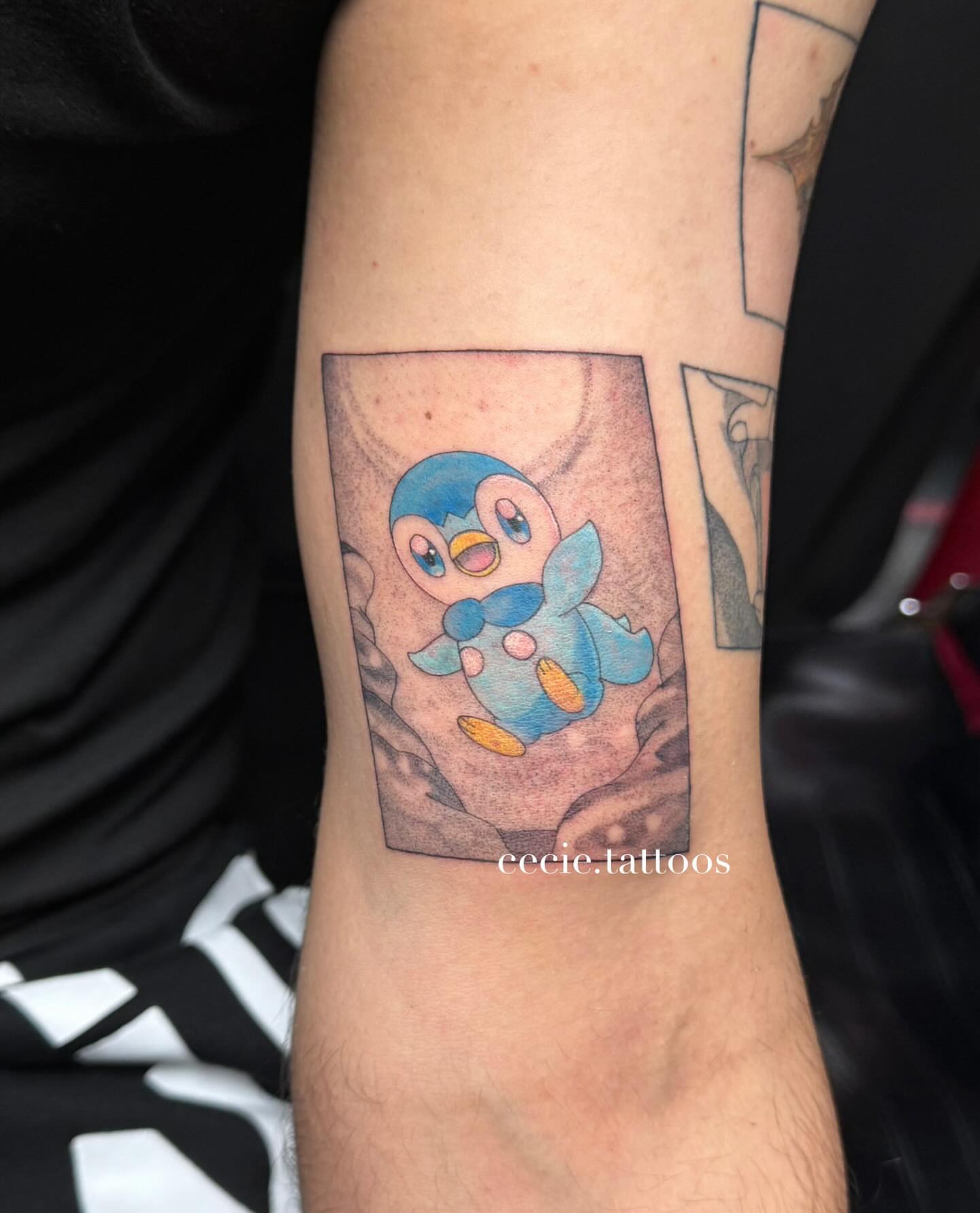 Tattoo by @cecie.tattoos — dotwork