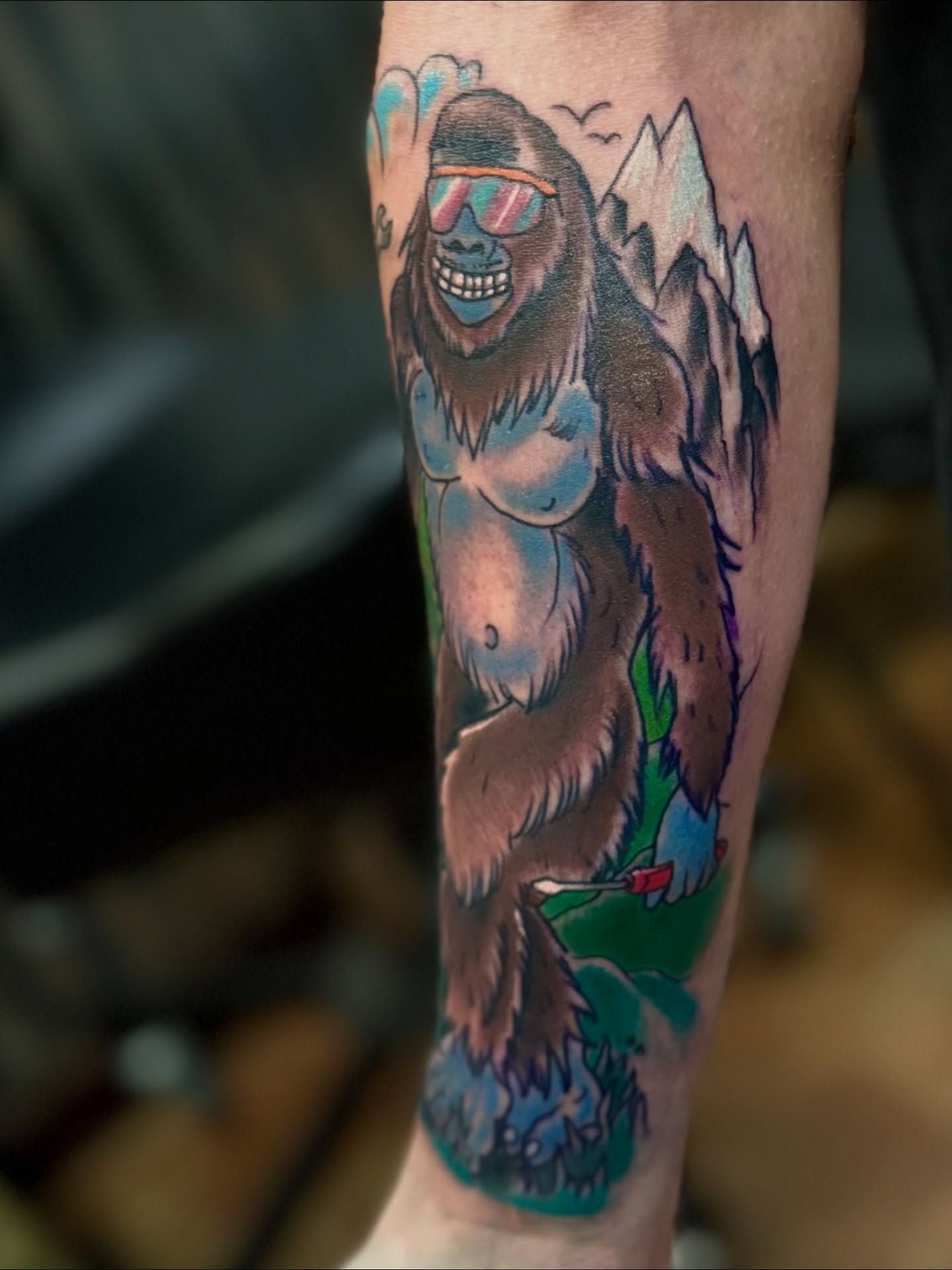 Tattoo by @oldfeatherfingers — new_school