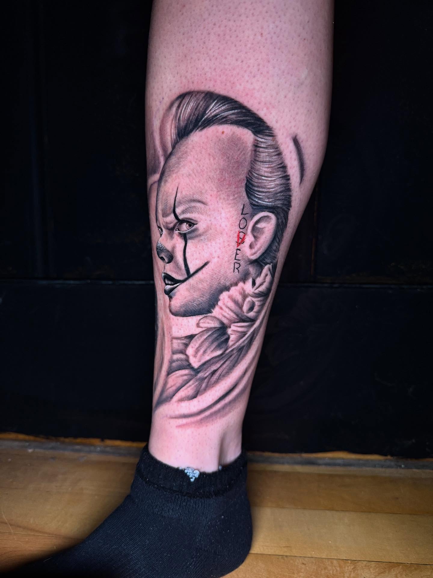 Tattoo by @tattoosbyfe — realism, black_and_grey