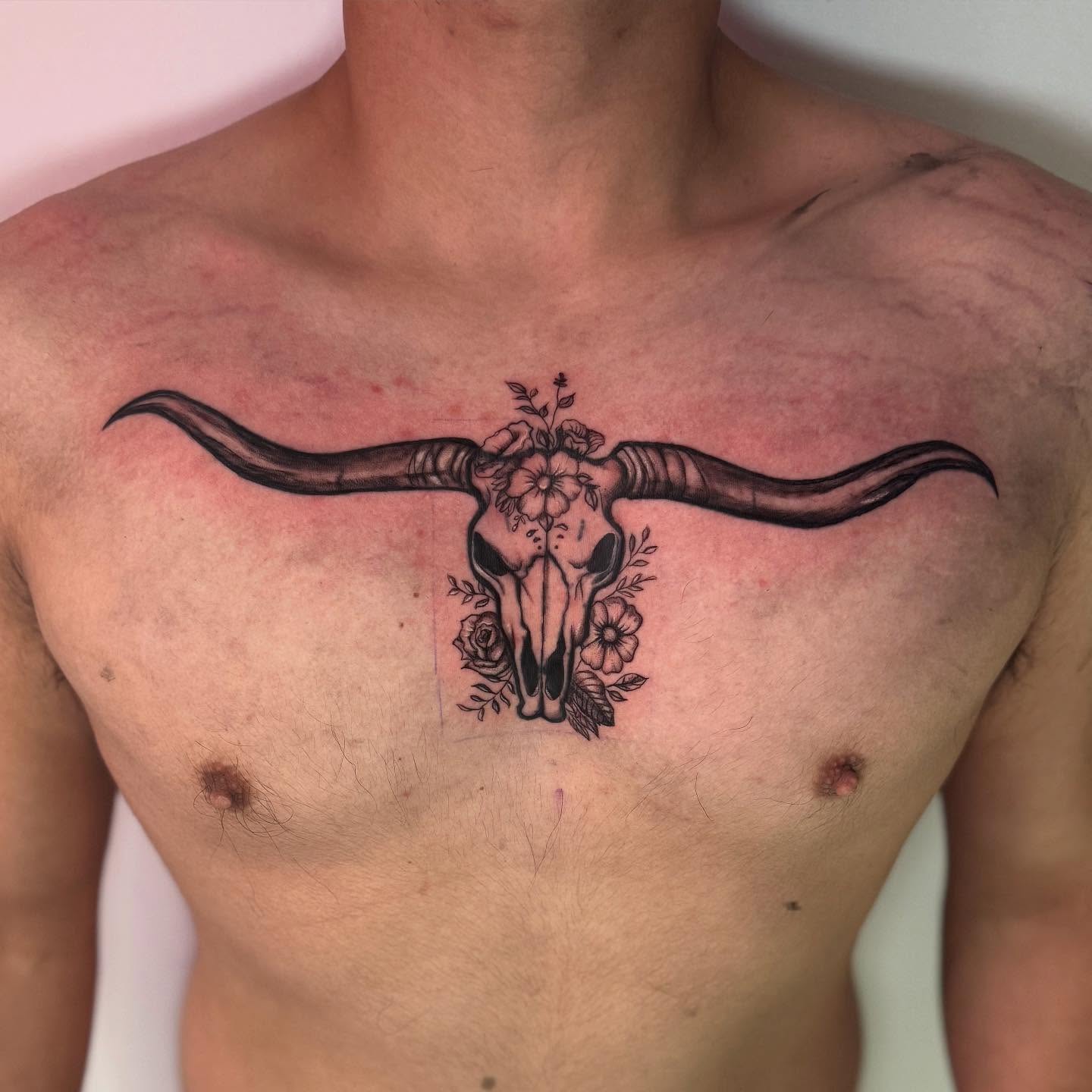 Tattoo by @bellyink_ — black_and_grey