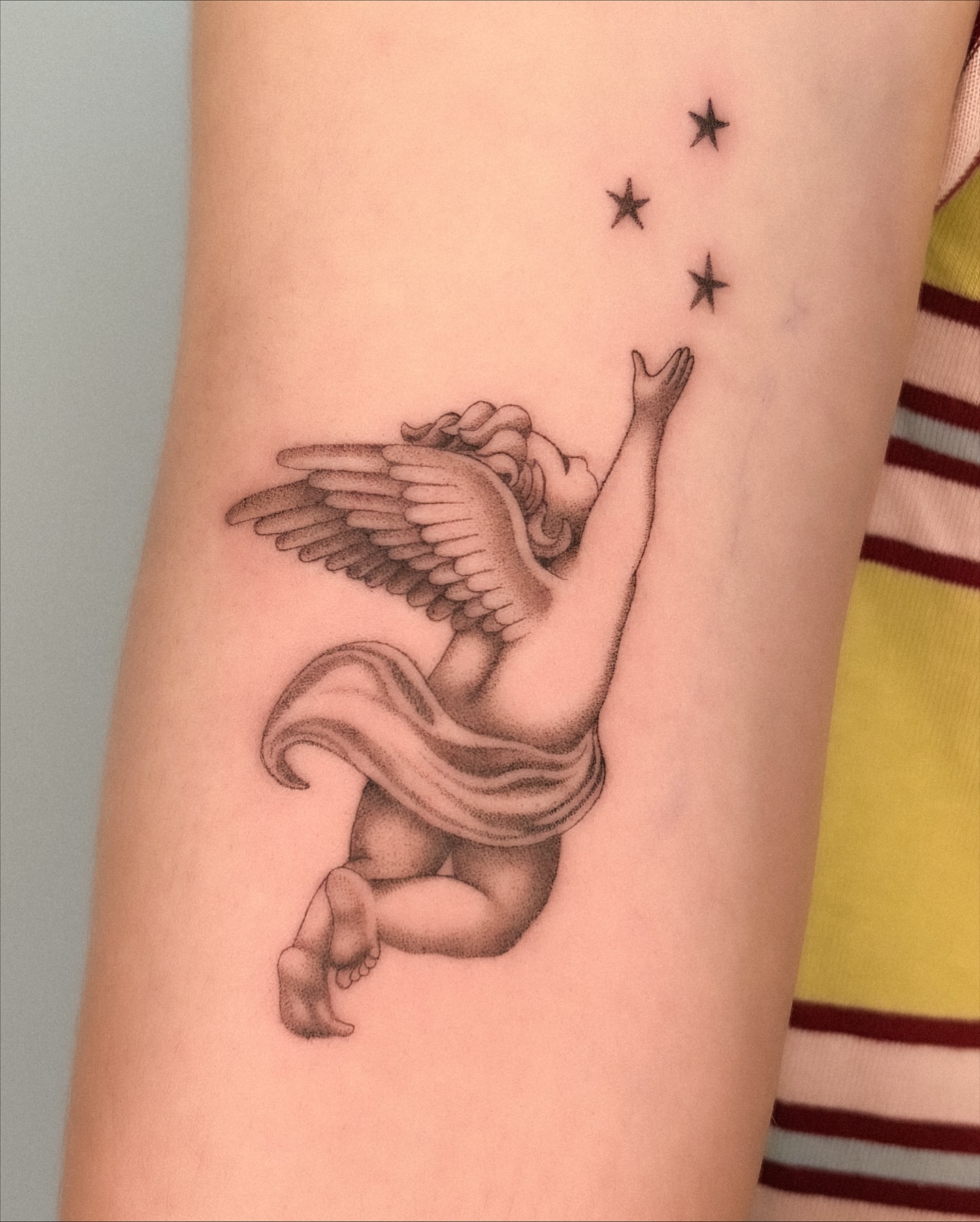 Tattoo by @manuel.dinstruction — black_and_grey