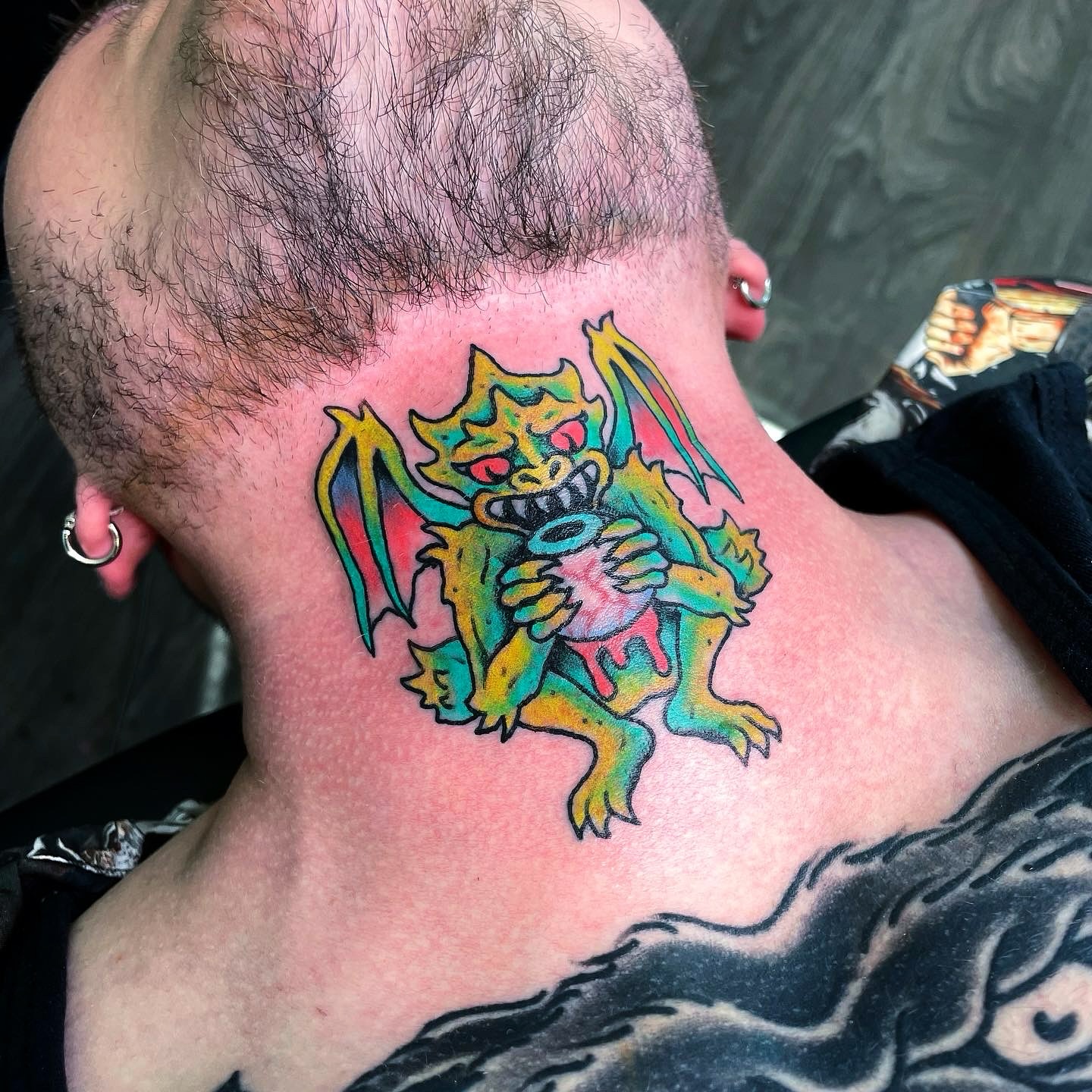 Tattoo by @randyconnertattoo — new_school