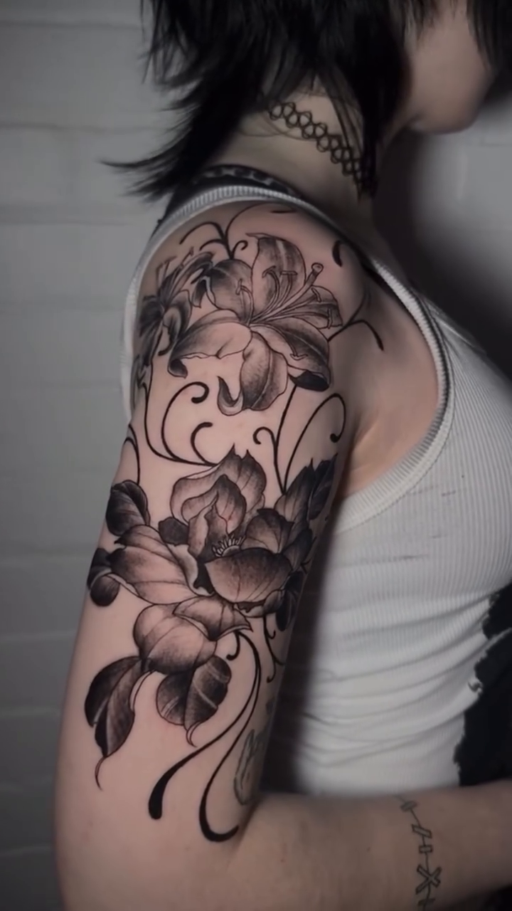 Tattoo by @tattoosbybradi — black_and_grey, realism