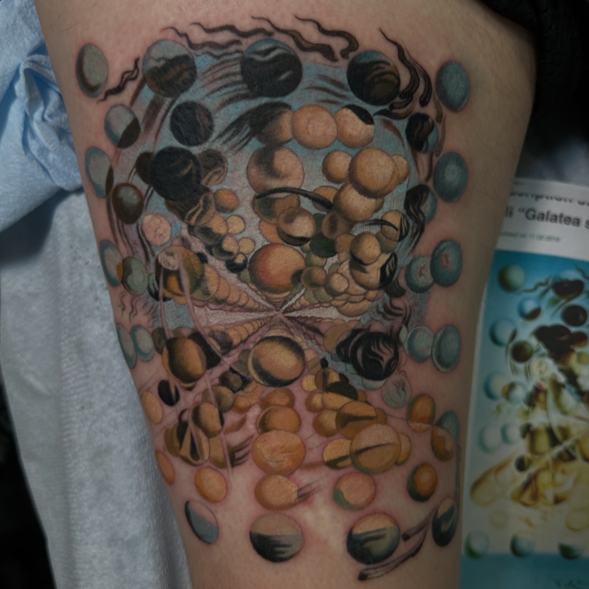 Tattoo by @johntarrao — dotwork, realism