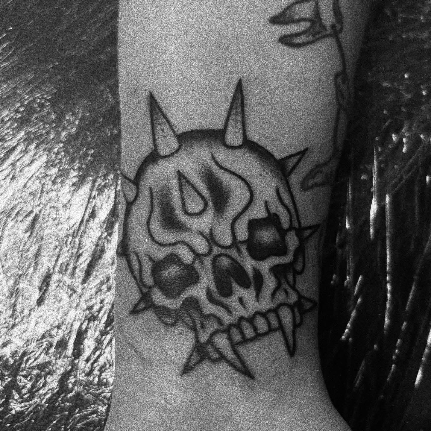 Tattoo by @thegonz541 β black_and_grey