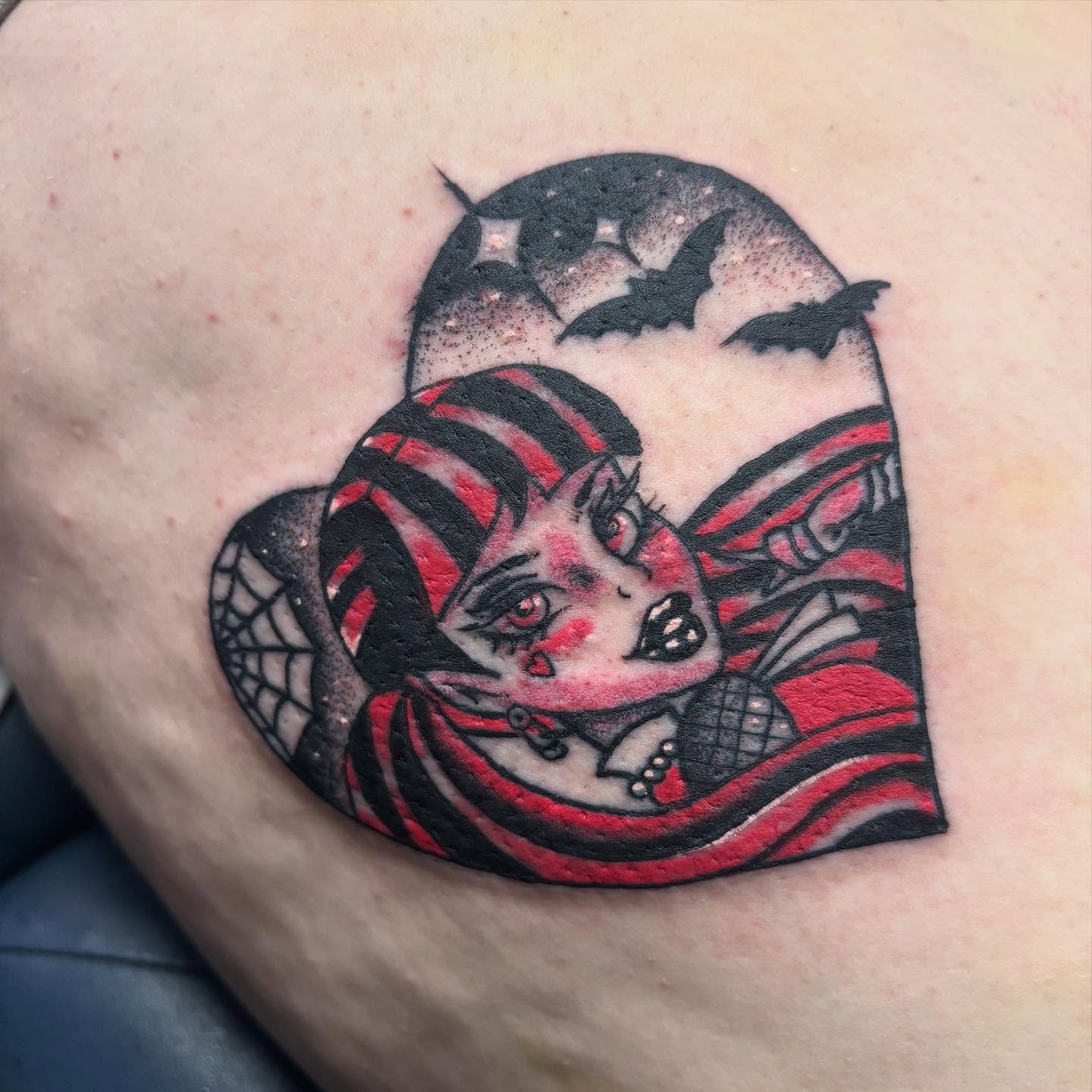 Tattoo by @thegonz541 β american_traditional, dotwork