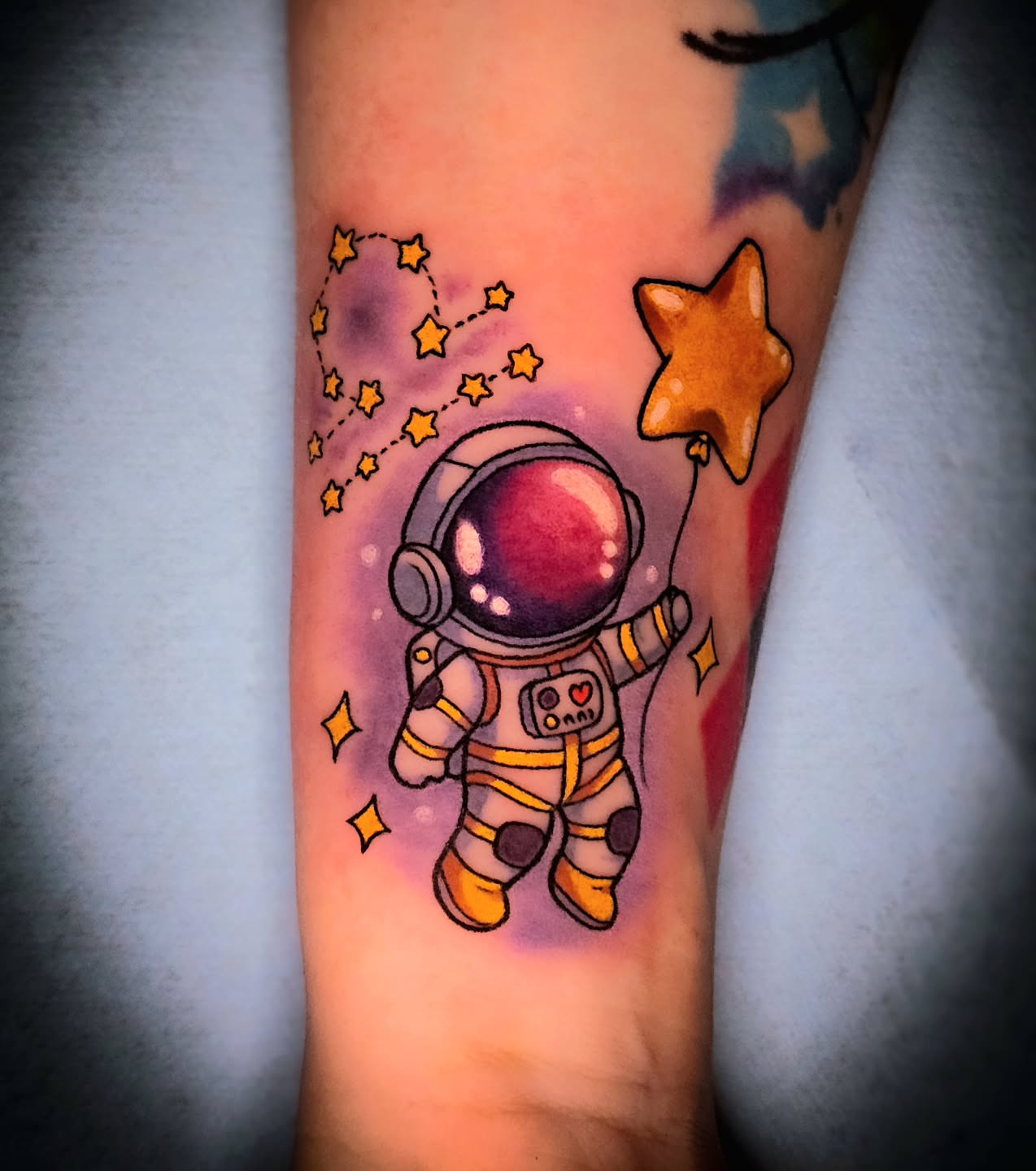 Tattoo by @squiddiepop — new_school, illustrative
