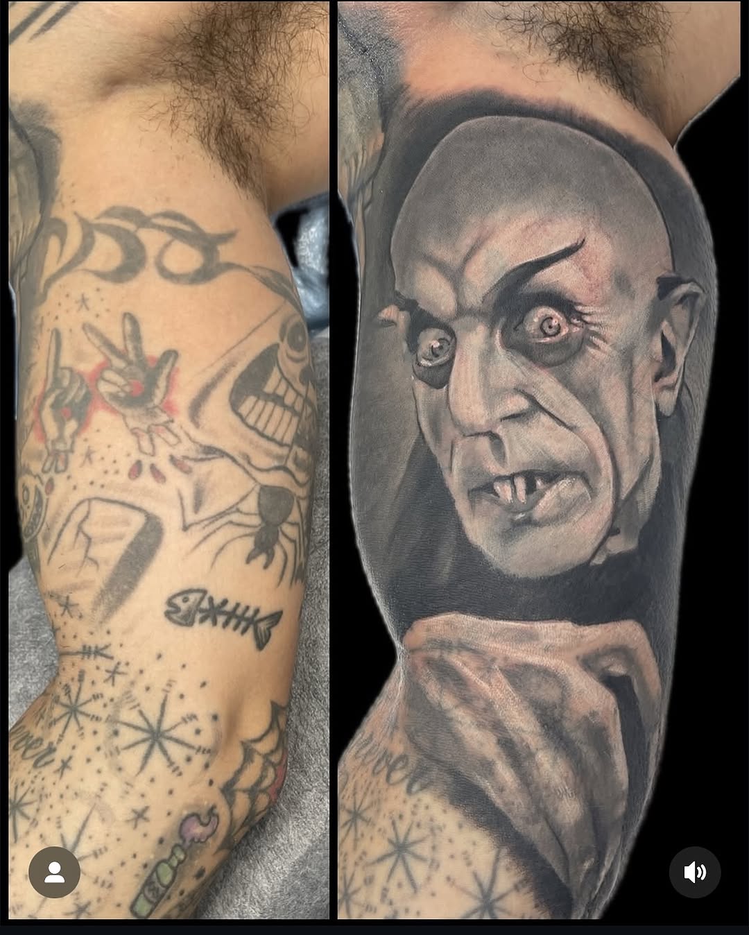 Tattoo by @bustattoo — realism, black_and_grey