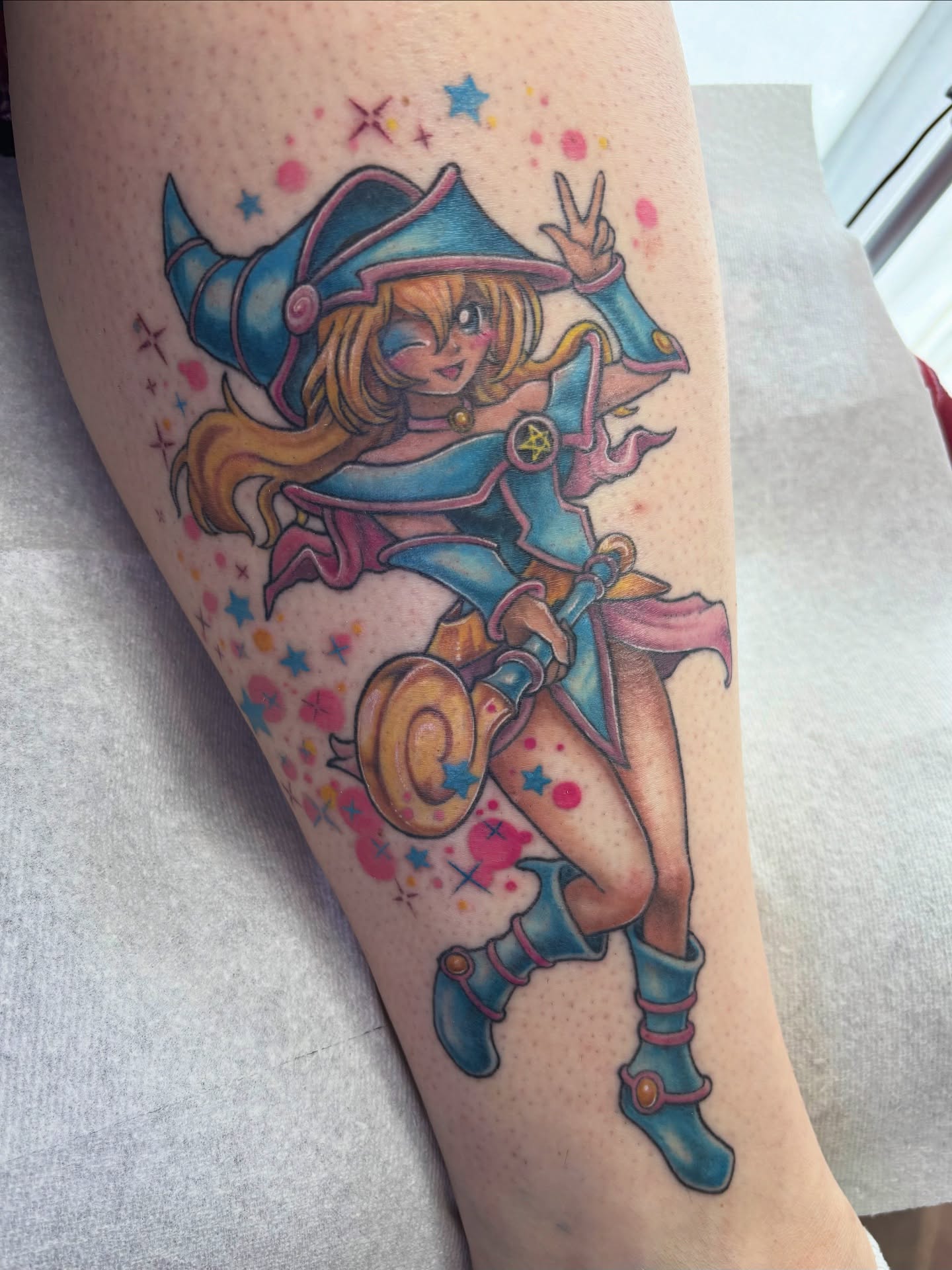 Tattoo by @lockejessmonster โ dotwork, anime