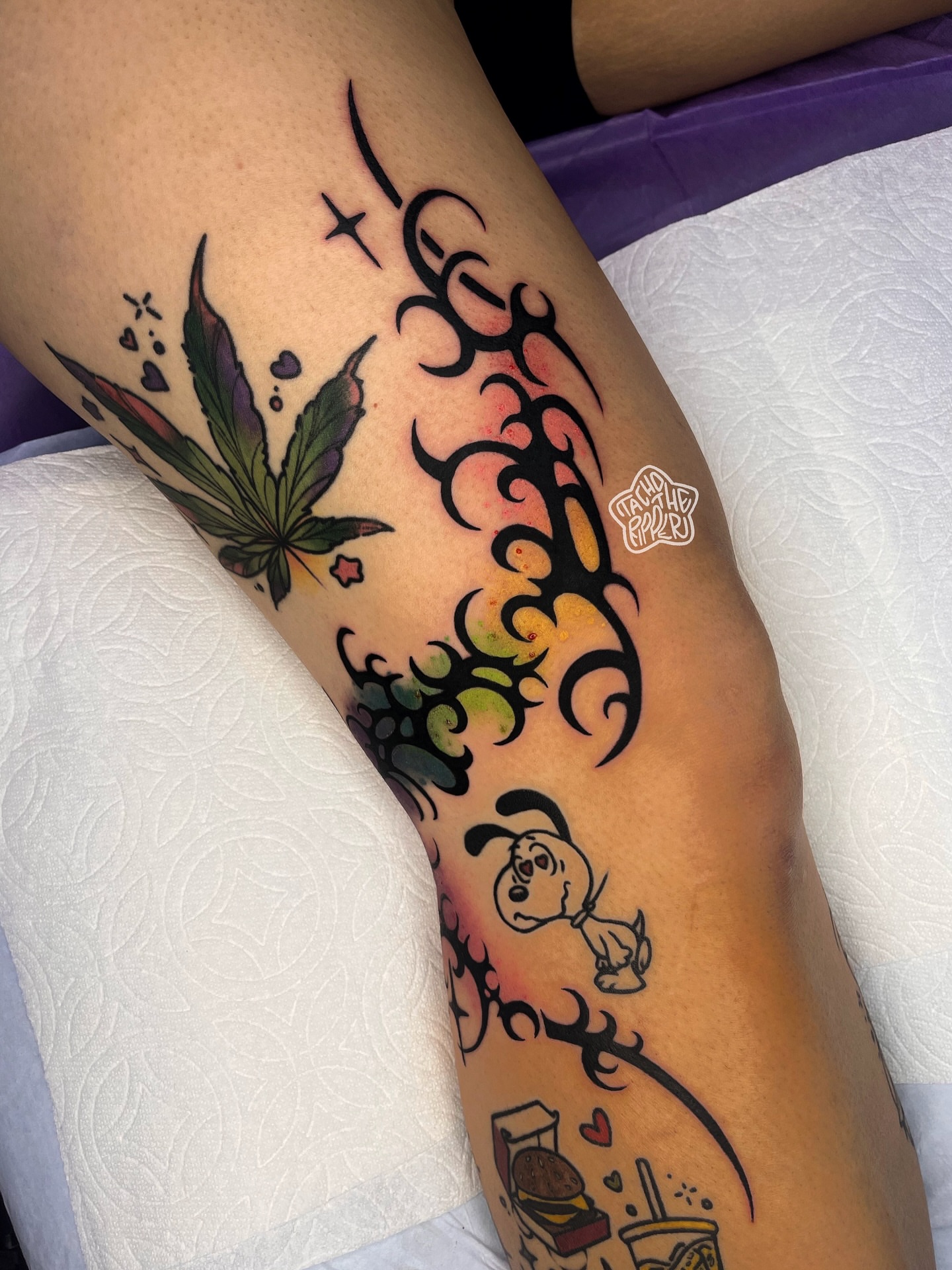 Tattoo by @tachotheripper — tribal