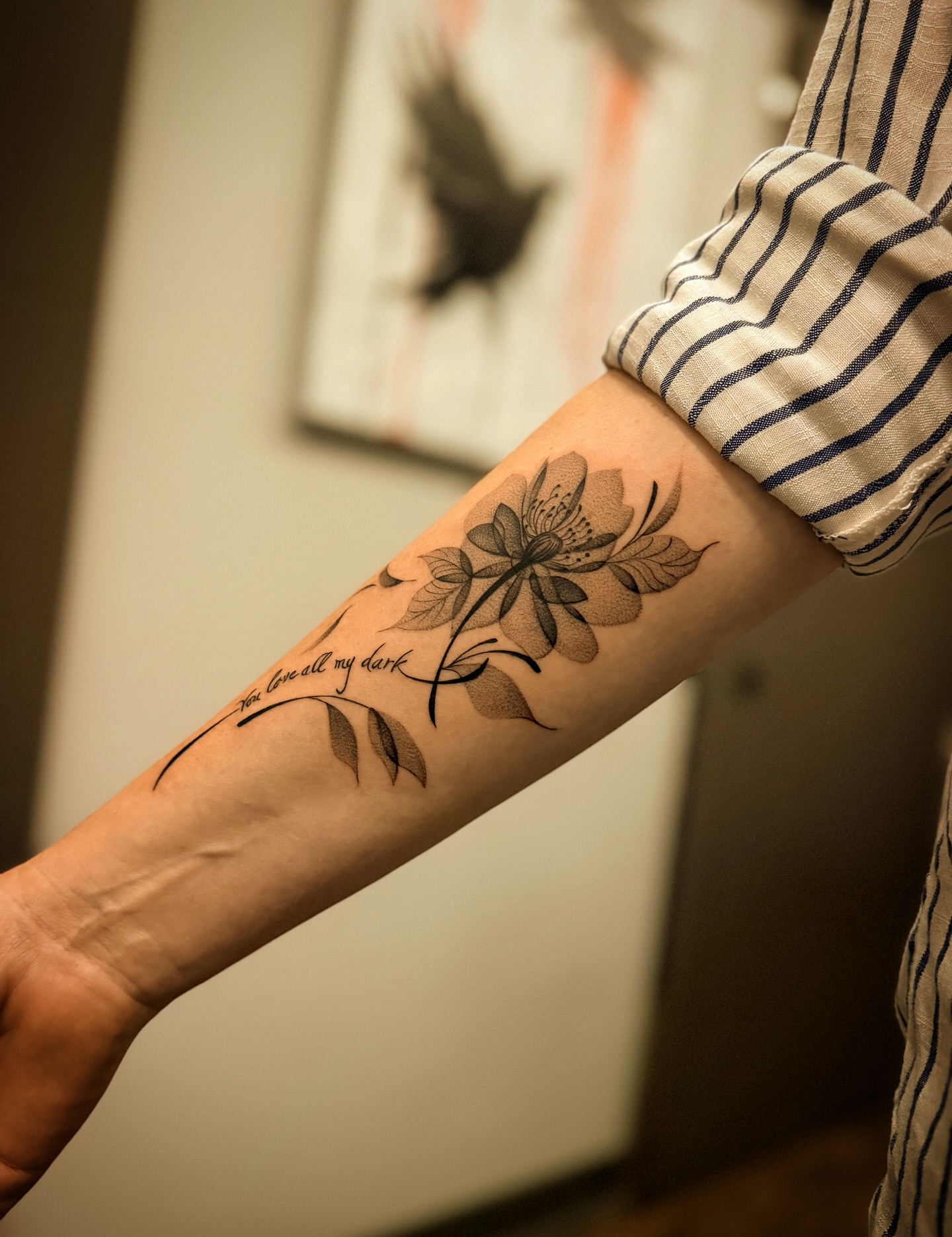 Tattoo by @tattooer_nick — black_and_grey