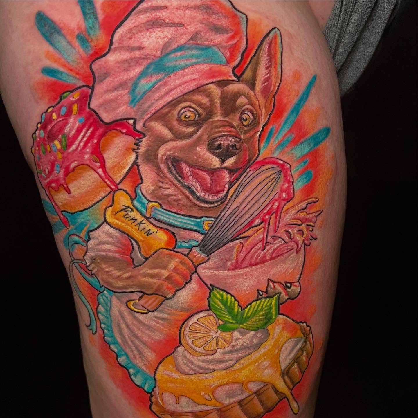 Tattoo by @ldgoodtattoo — new_school, illustrative