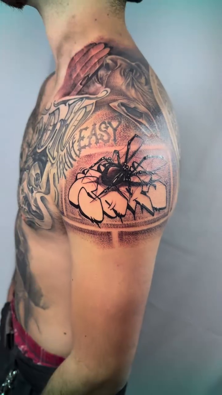 Tattoo by @jars_tat2 — black_and_grey, realism