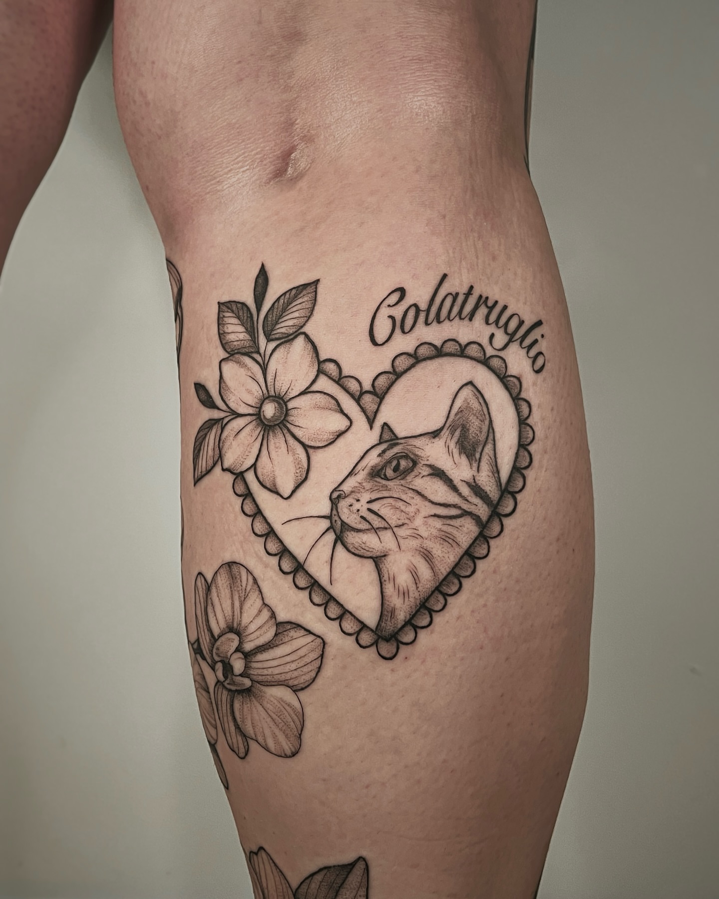 Tattoo by @mikaylasuetattoo — black_and_grey, realism