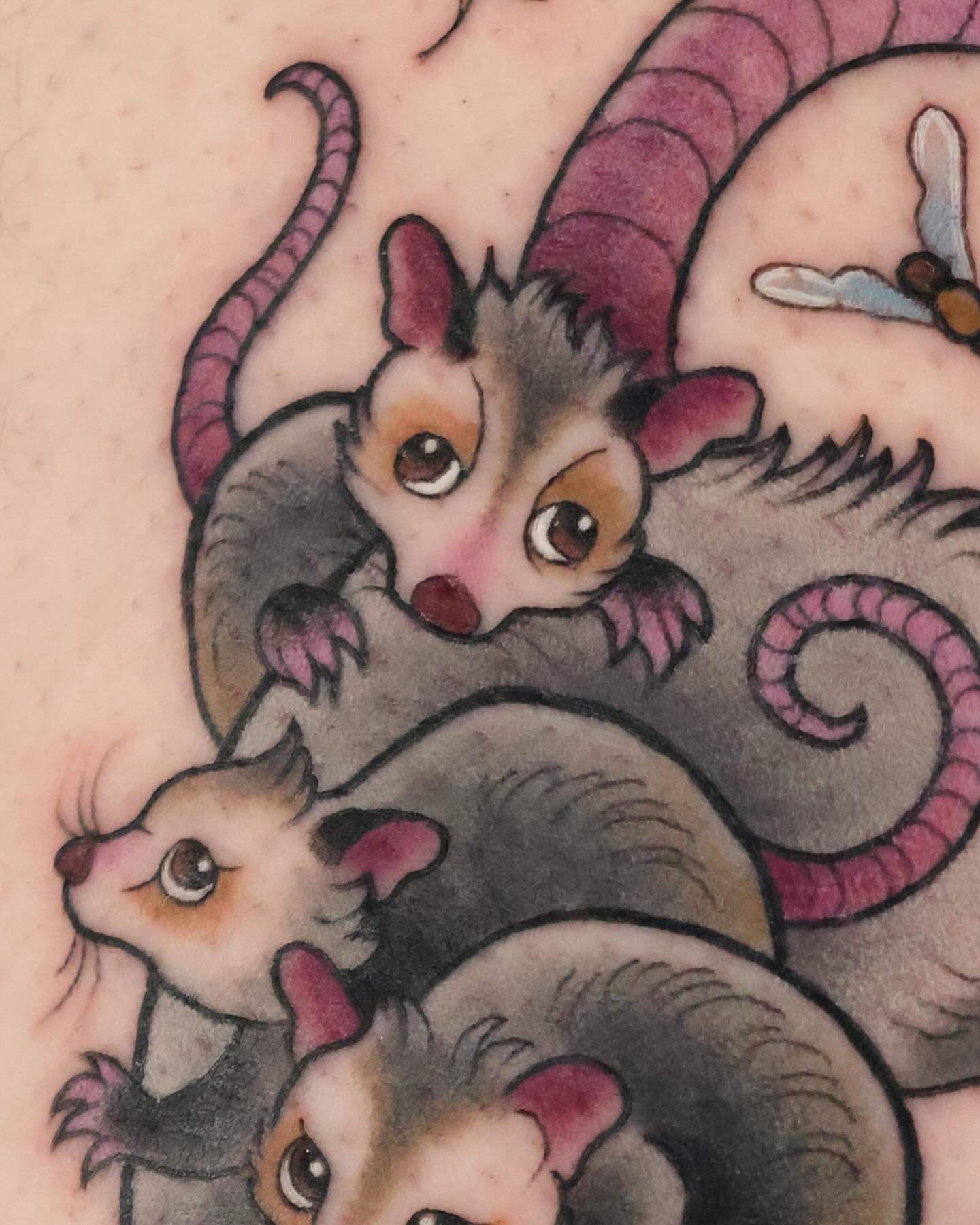 Tattoo by @tallsarahtattoos — watercolor