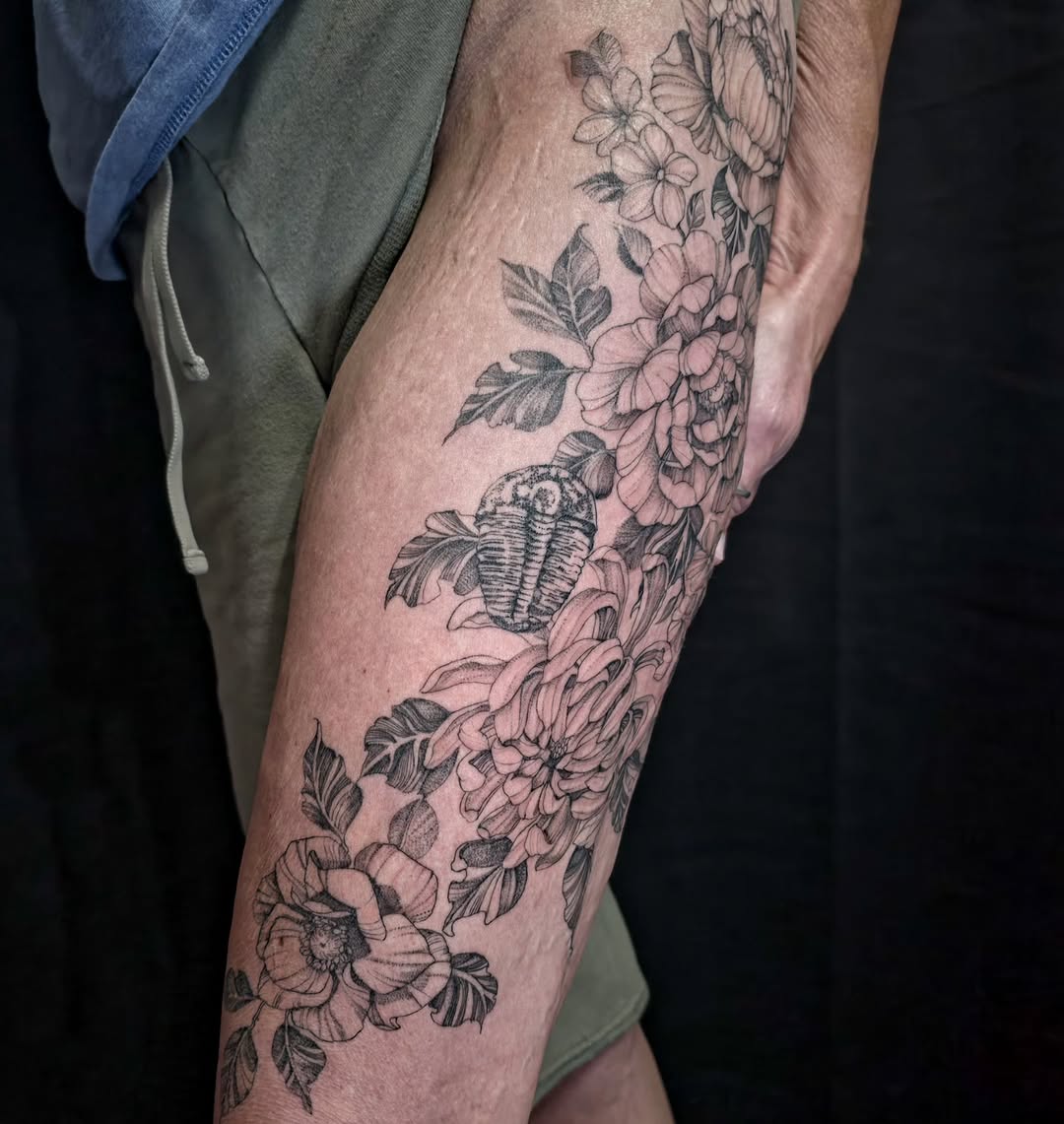 Tattoo by @quiet_rebel_artistry โ black_and_grey, realism