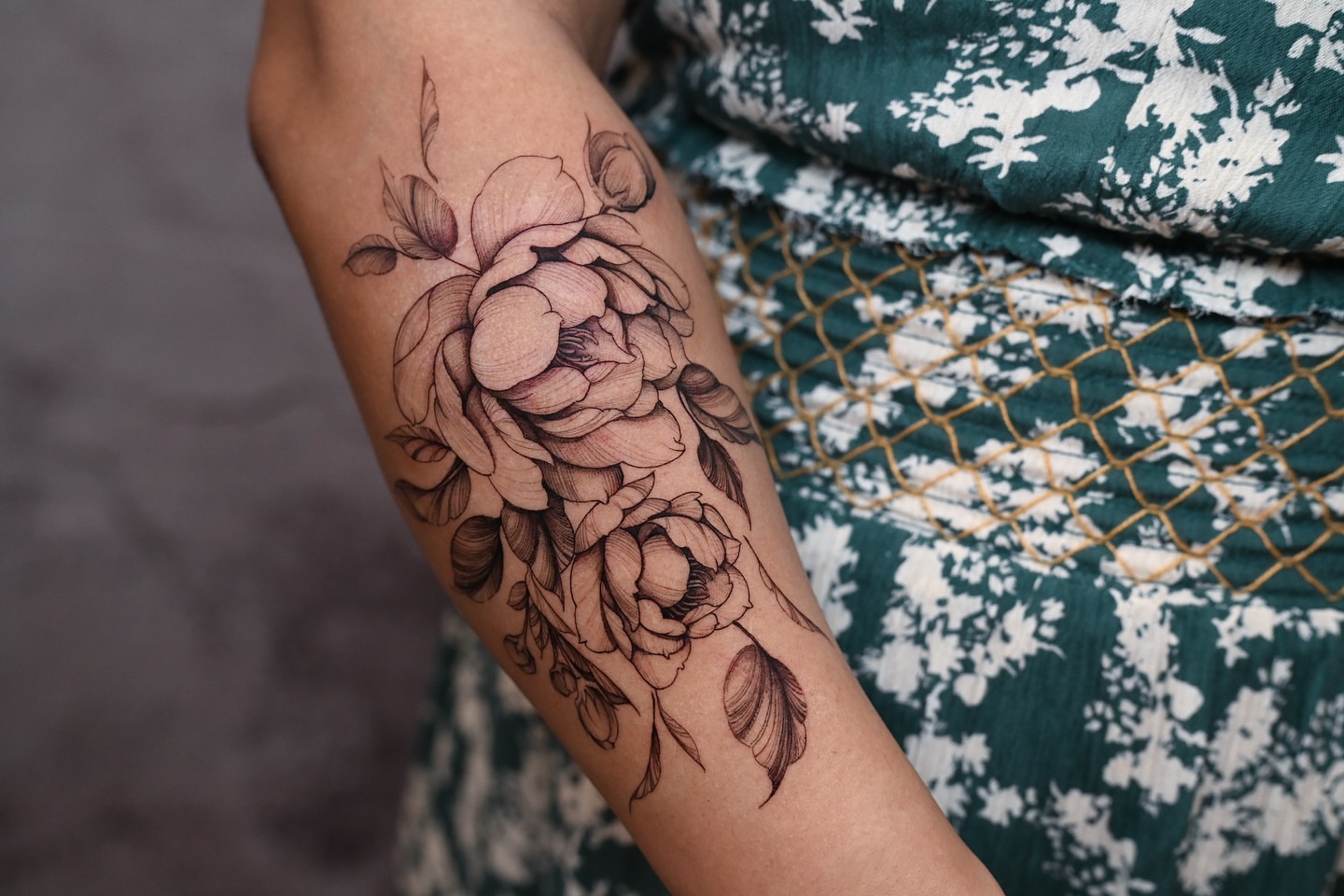 Tattoo by @evian_tat — black_and_grey