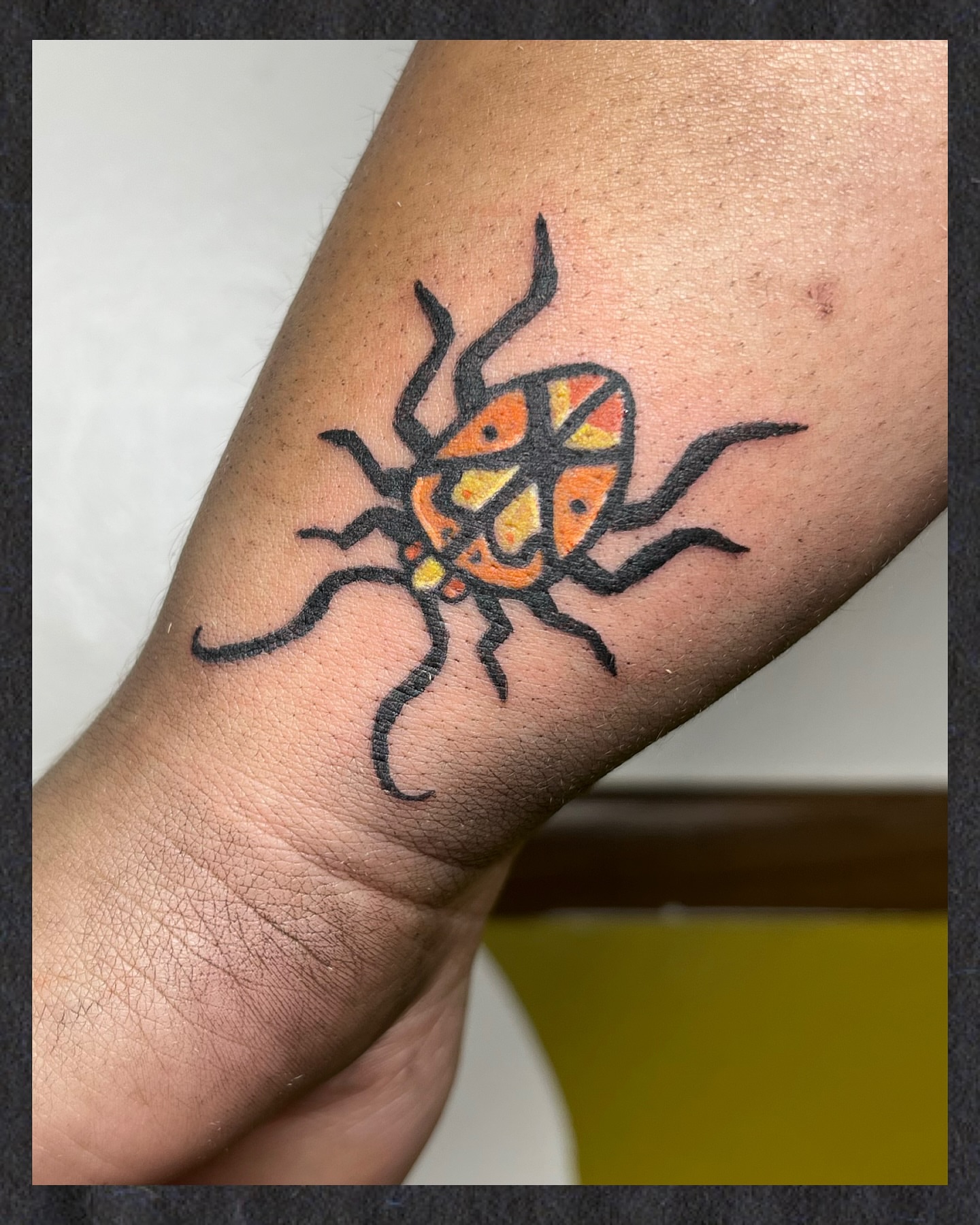 Tattoo by @walrus_milk — geometric