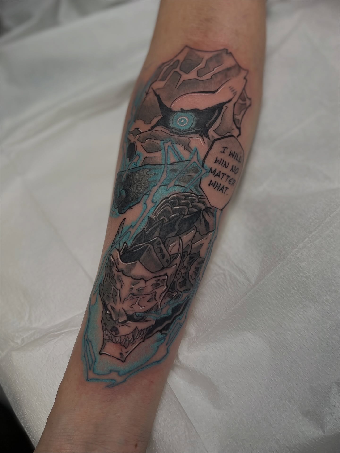 Tattoo by @jonathanharts_ — geometric, dark_realism