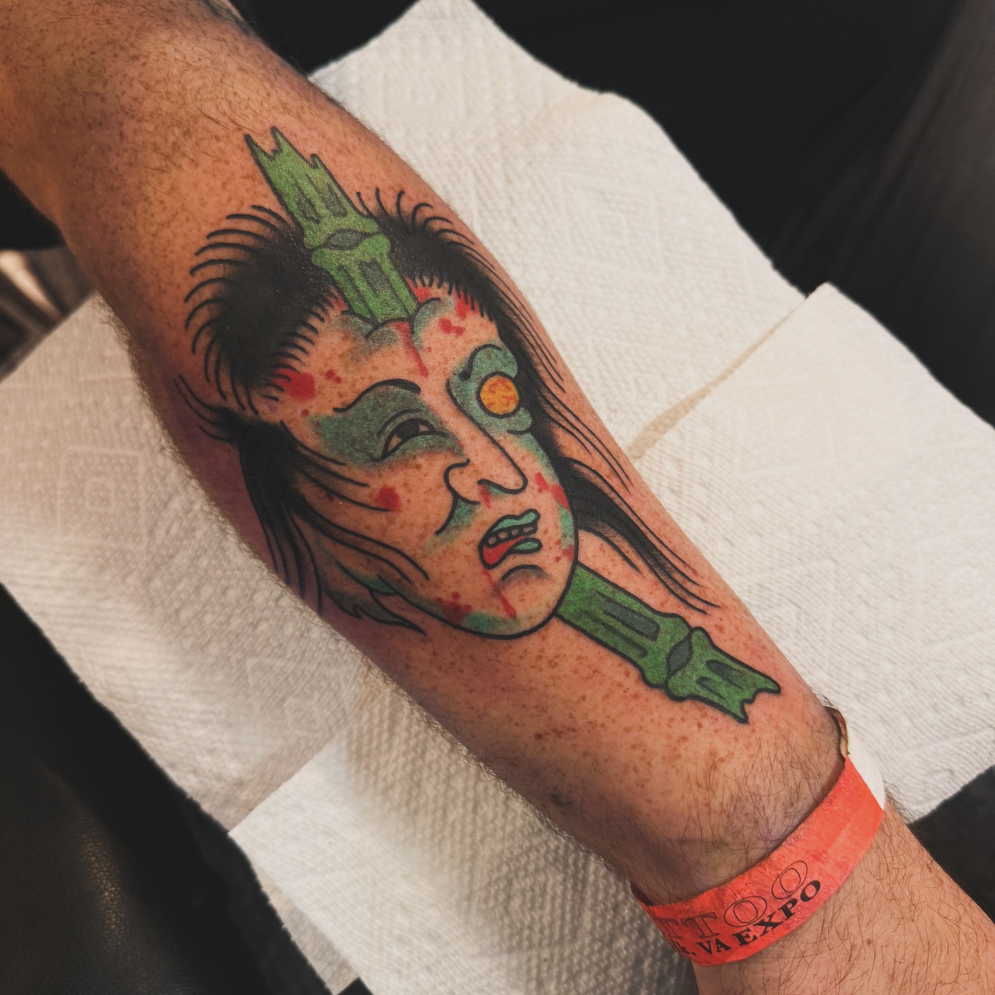 Tattoo by @liztattooer — american_traditional