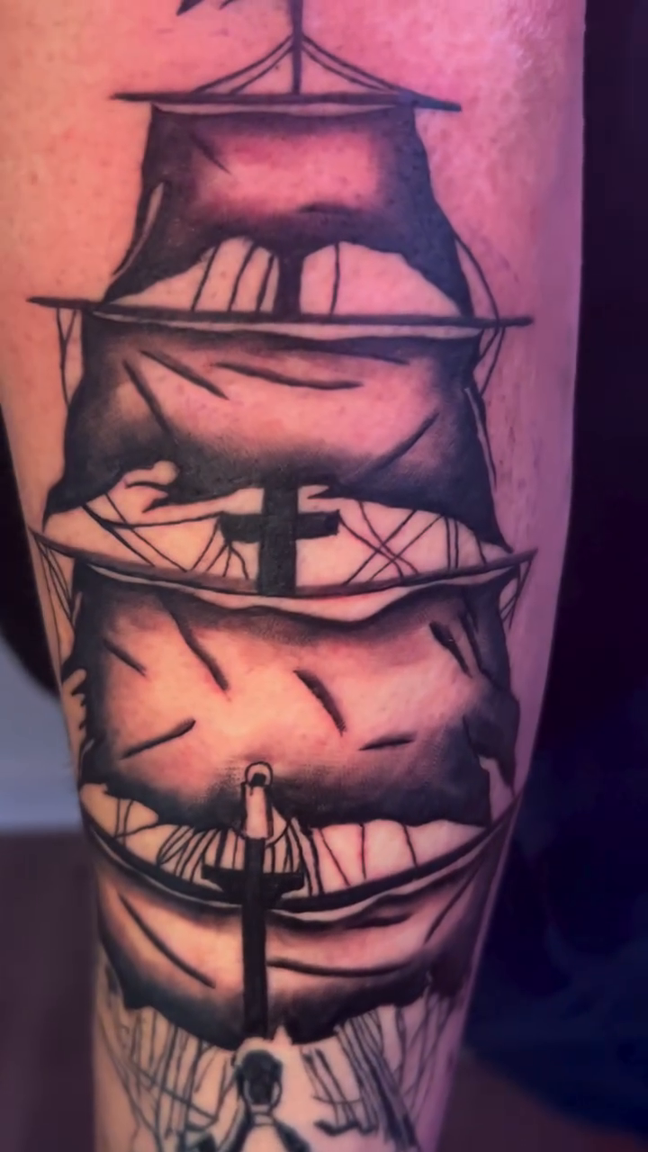 Tattoo by @gagecottrelltattoos โ black_and_grey, realism