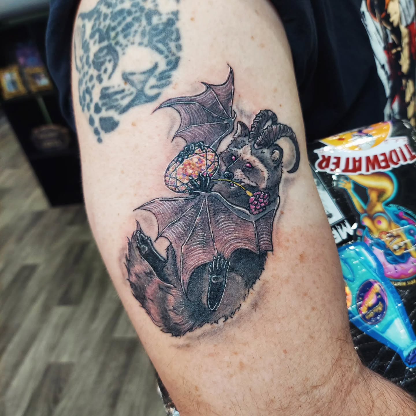 Tattoo by @lowkeydesignsva — realism, dark_realism