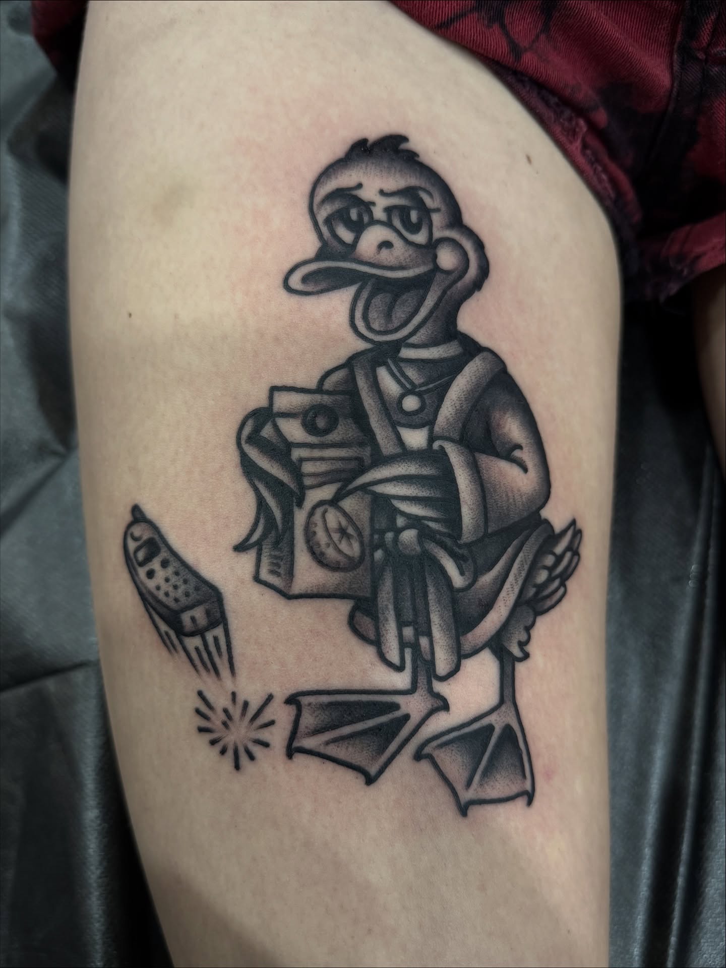 Tattoo by @nicholastidler_tattoos — new_school