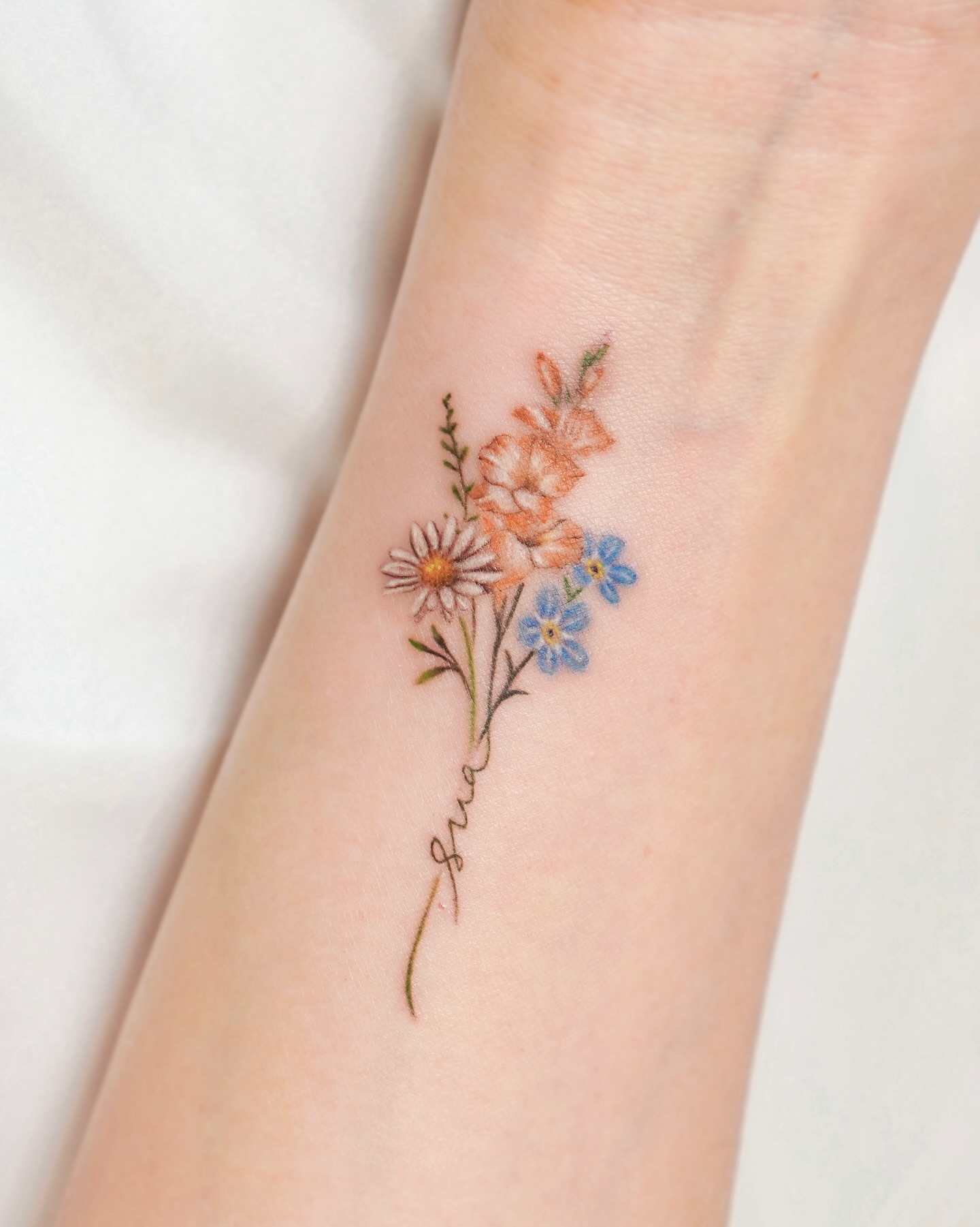 Tattoo by @yous_tattoo — watercolor