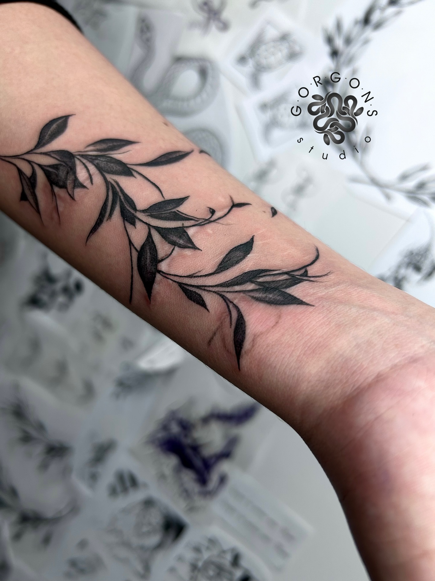 Tattoo by @tygydyk_tattoo — black_and_grey