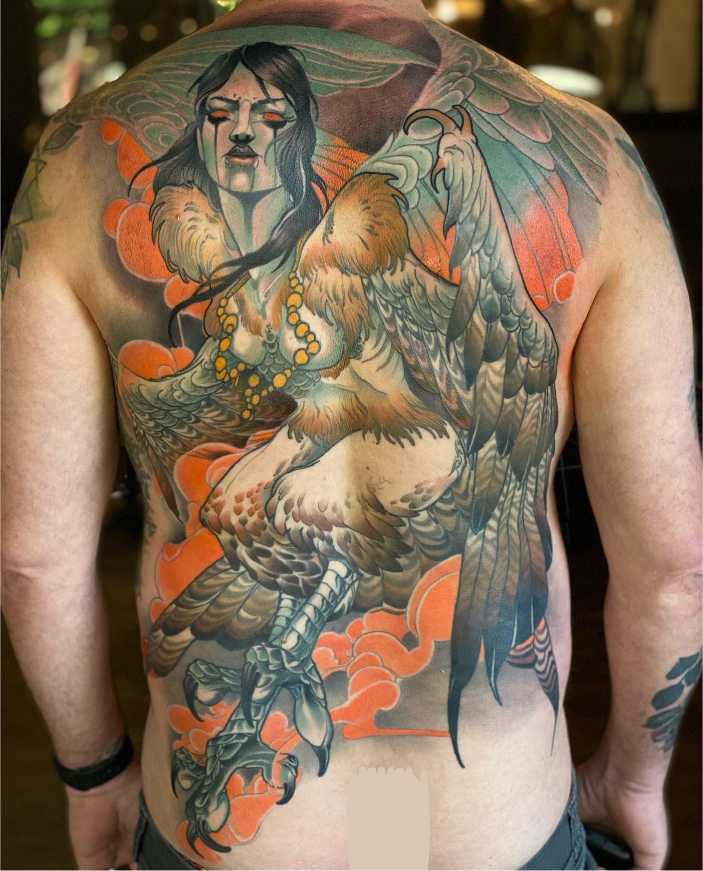 Tattoo by @sacred_crow — japanese_irezumi, realism