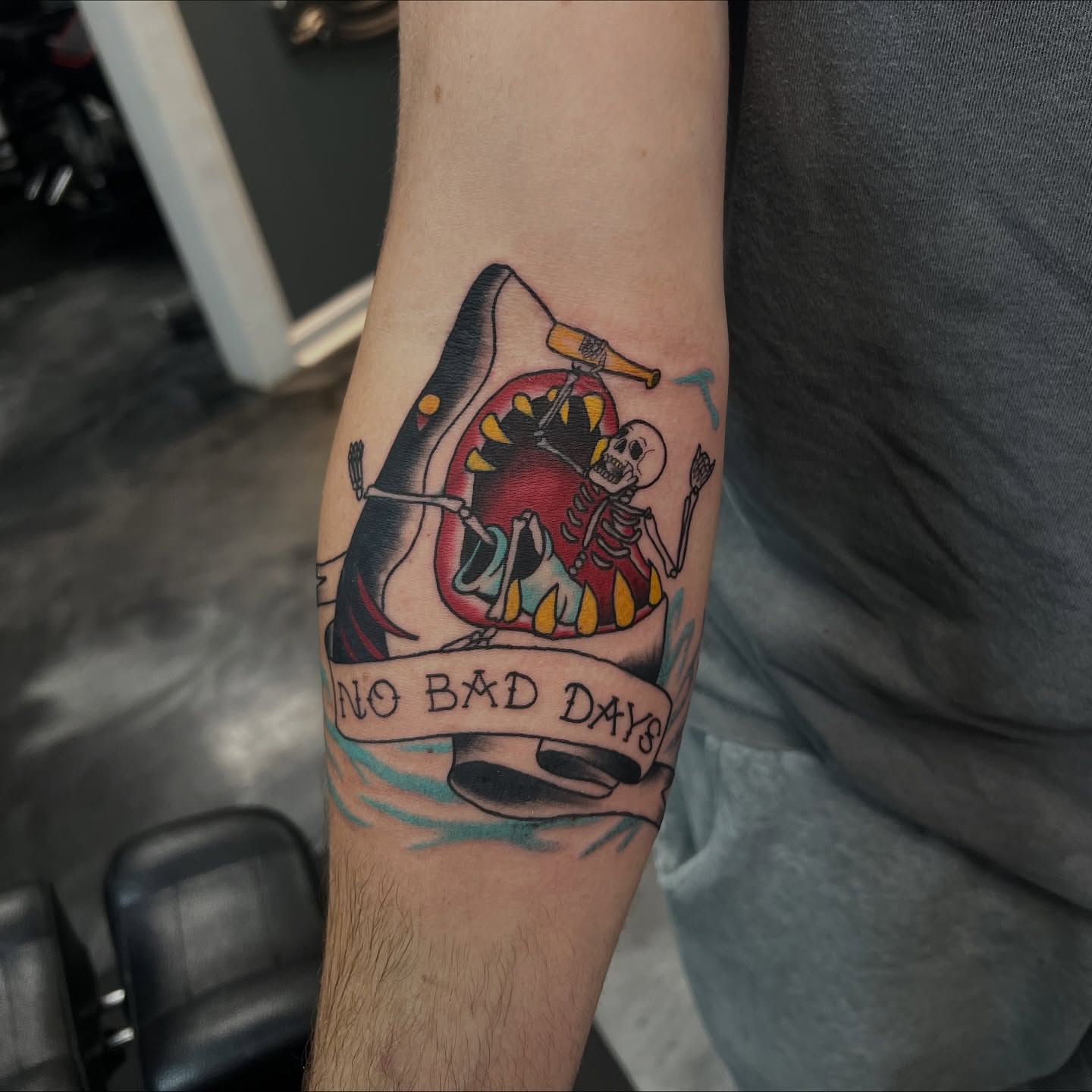 Tattoo by @trashcat.tattoos — american_traditional