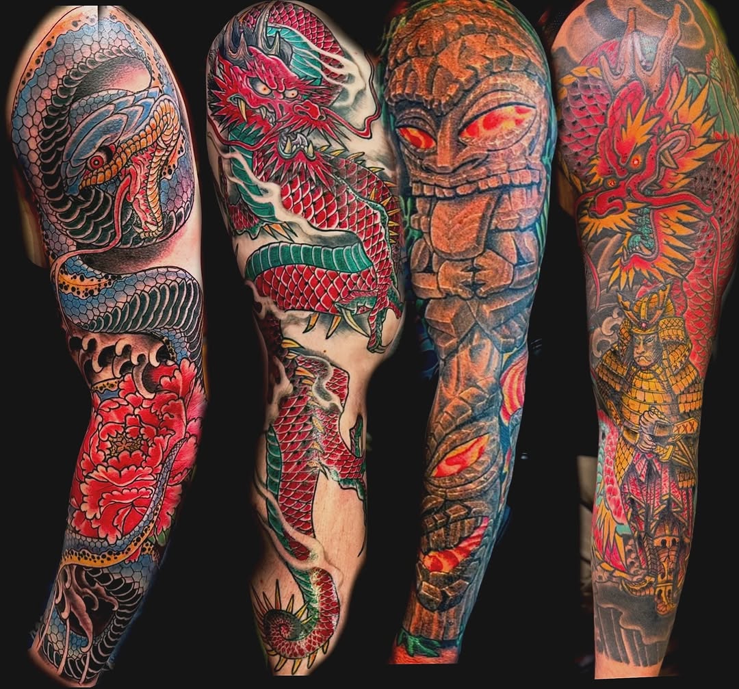 Tattoo by @david_robinowitz — japanese_irezumi, realism