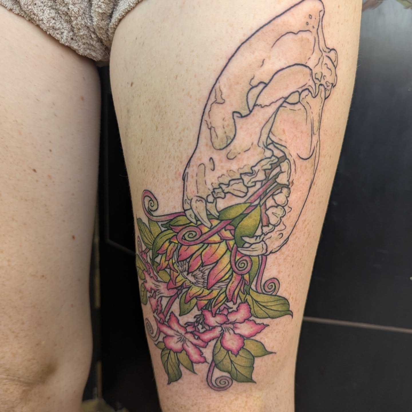 Tattoo by @lepus_tattoos — new_school, illustrative