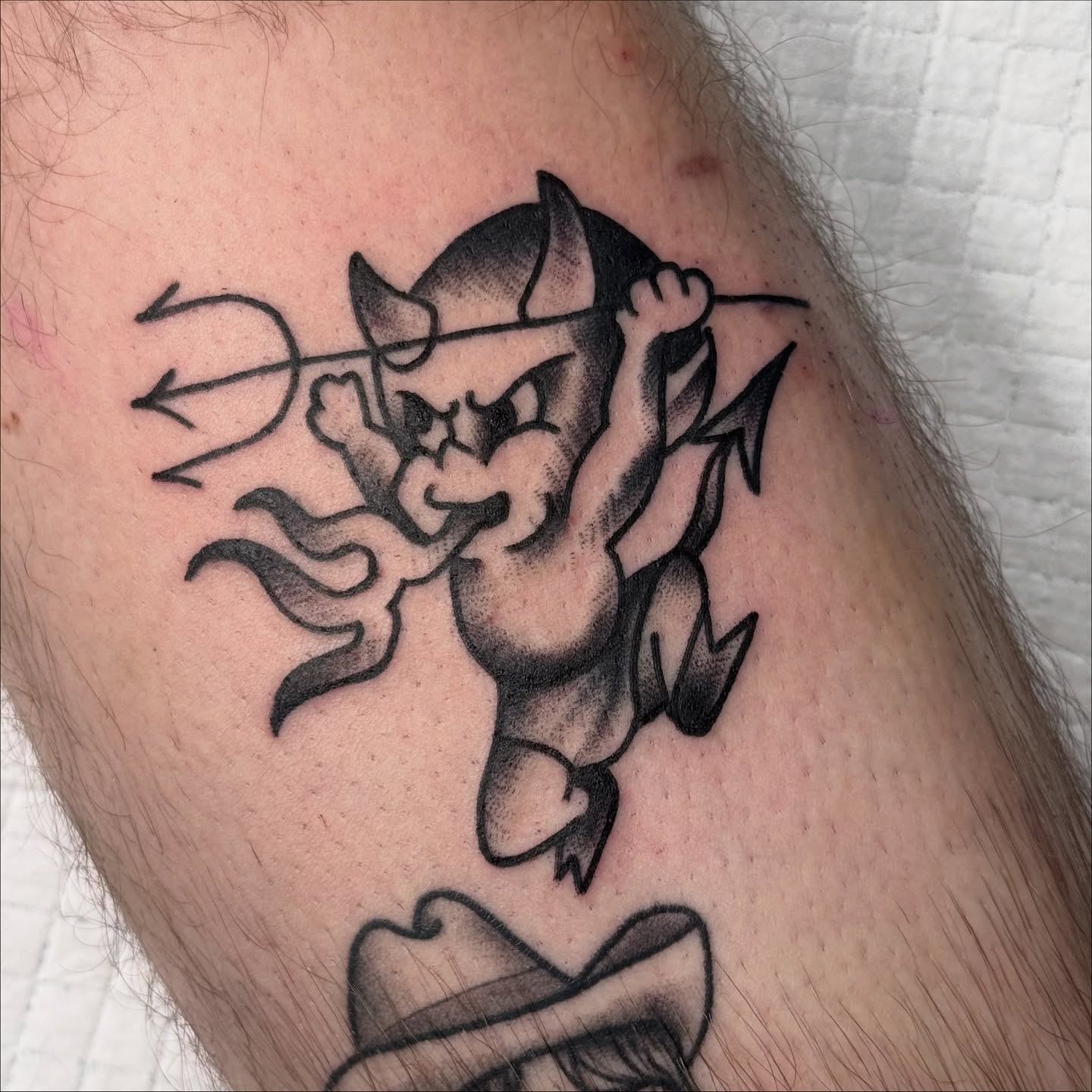 Tattoo by @dodgetattoos — black_and_grey