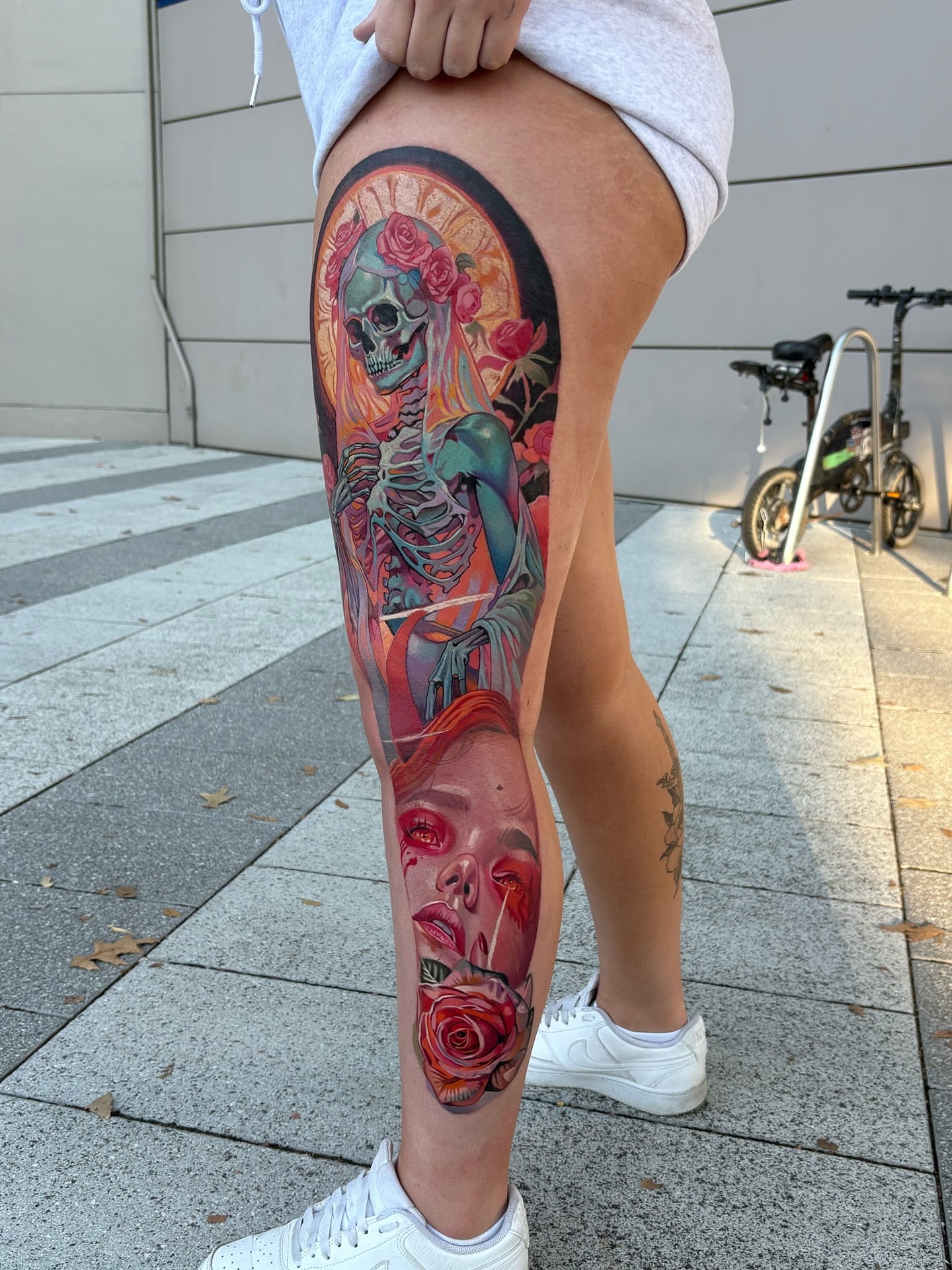 Tattoo by @themooreclan77 — realism, dotwork