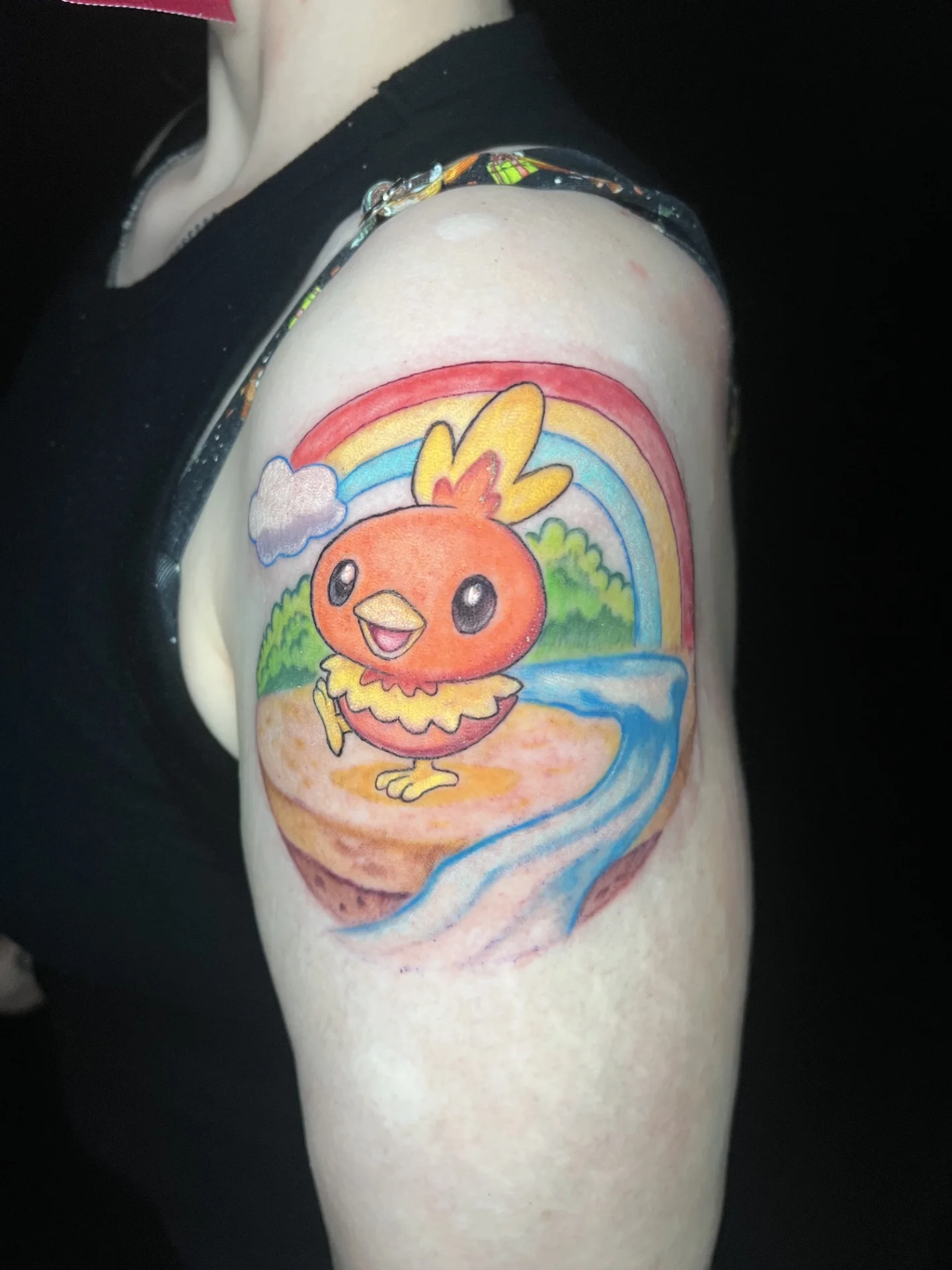 Tattoo by @thedavidlibert — new_school, illustrative