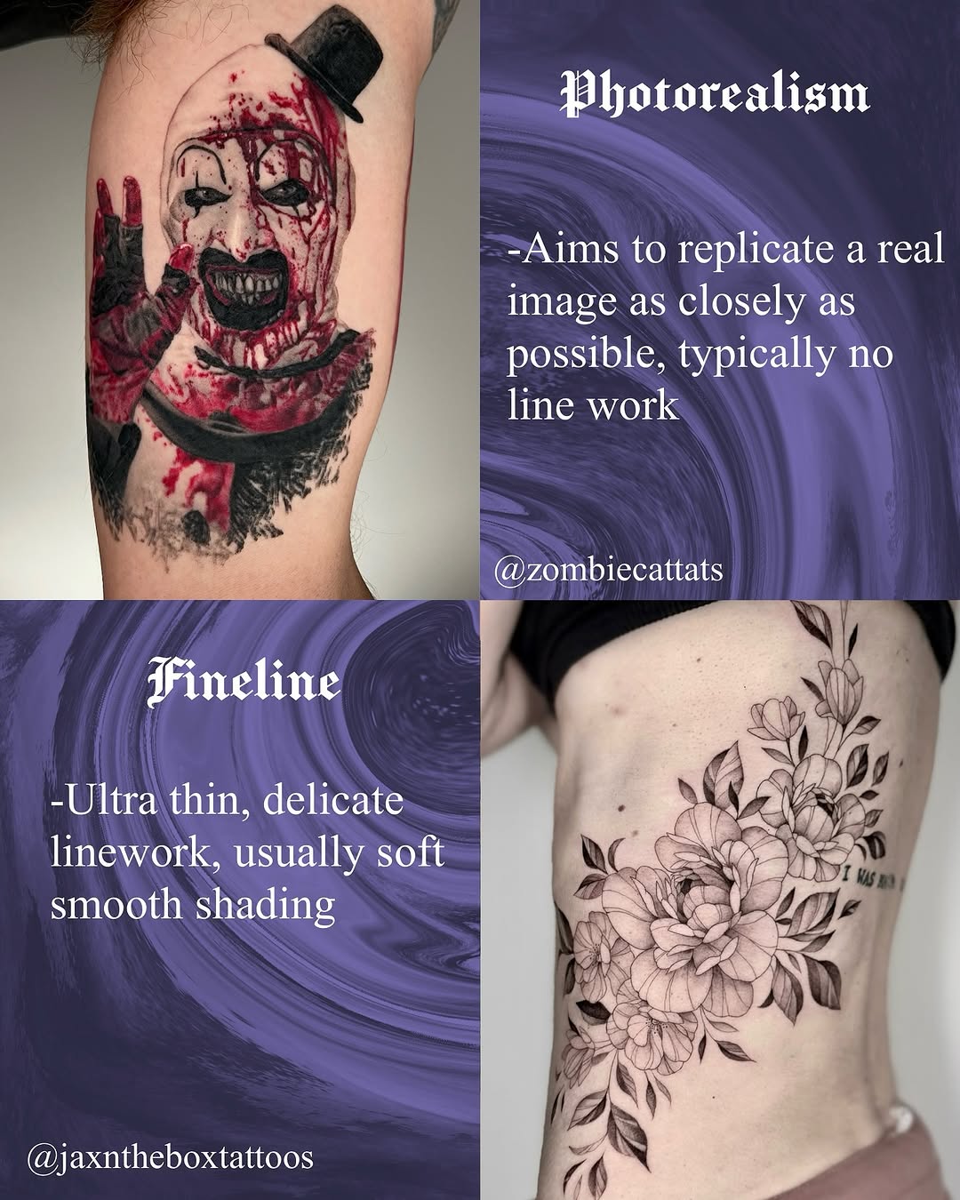 Tattoo by @zombiecattats — realism, black_and_grey