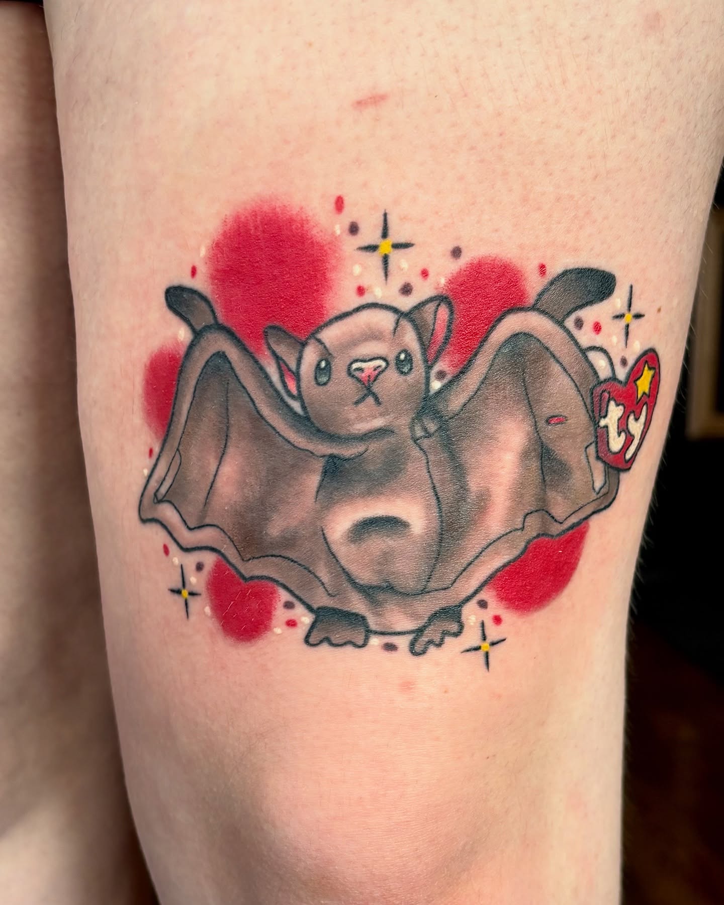 Tattoo by @alexfarsalla — dotwork, illustrative