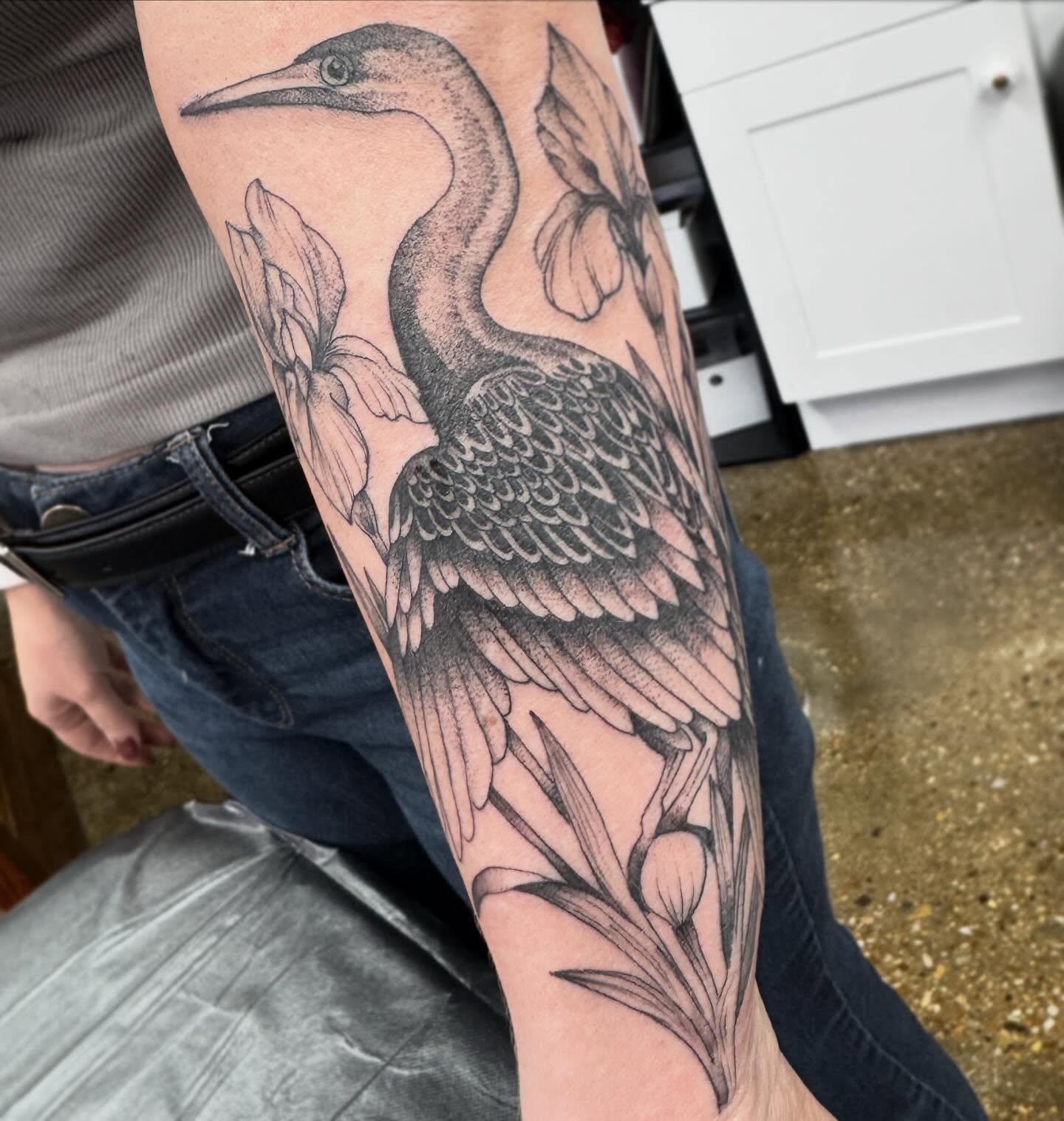 Tattoo by @annarttt — dotwork, realism