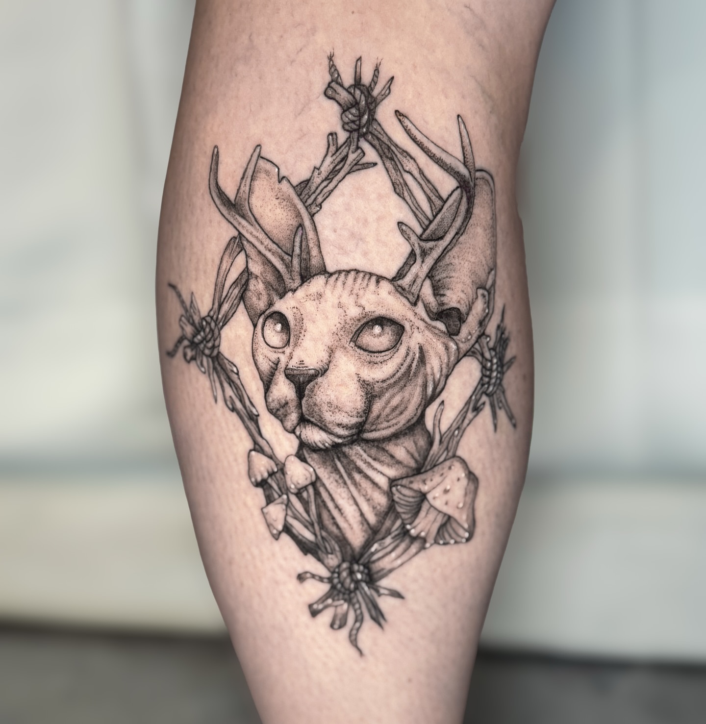 Tattoo by @ajollytattoo — black_and_grey, realism