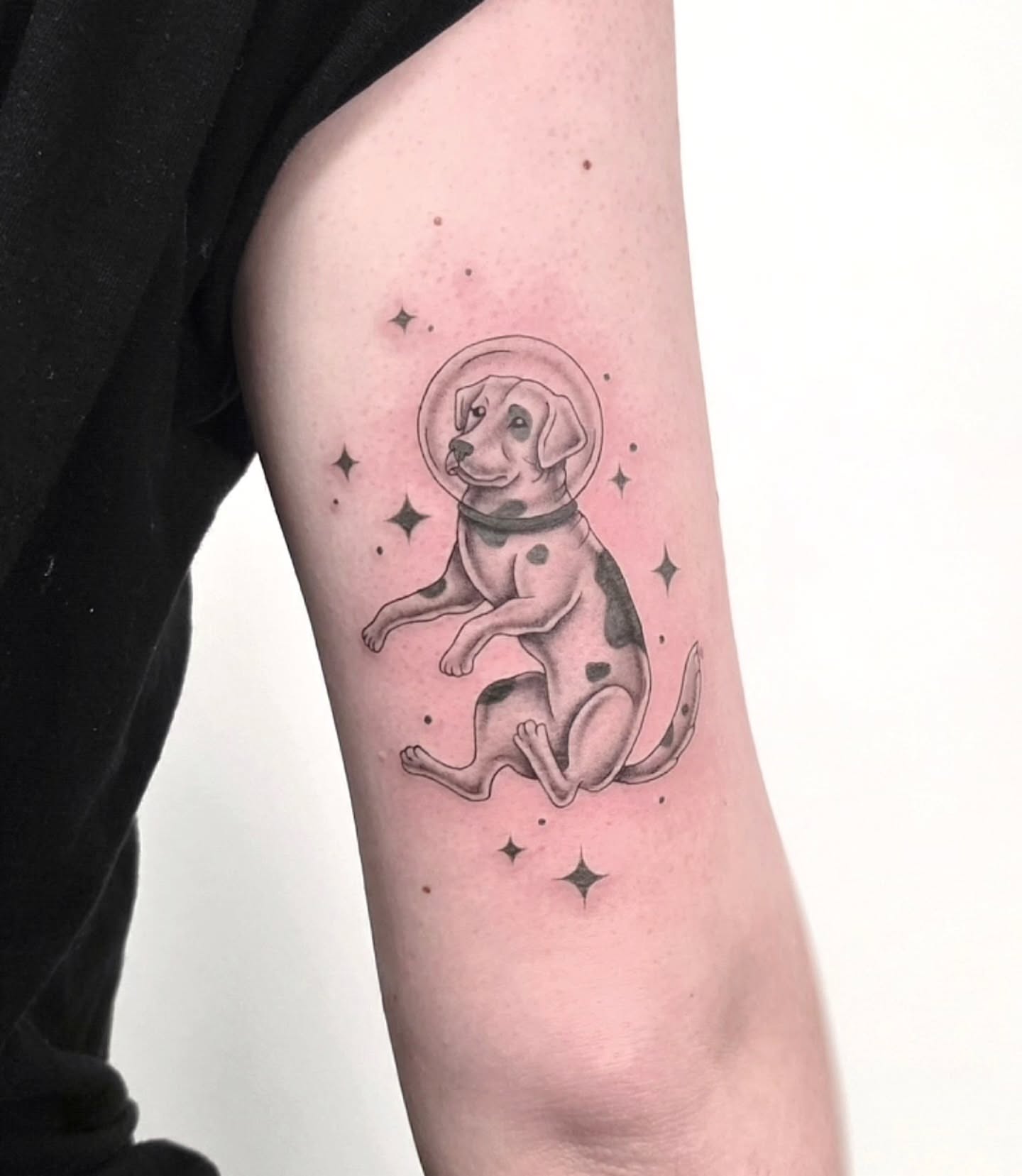 Tattoo by @paige.nicole.tattoos — black_and_grey
